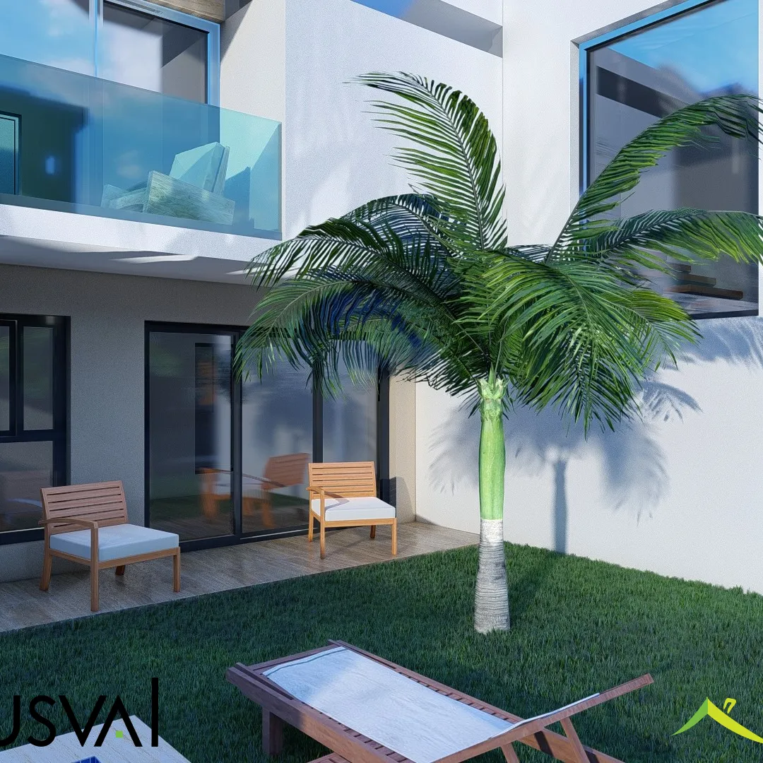 Proyecto de villas de dos niveles en  Bávaro Punta Cana 393187