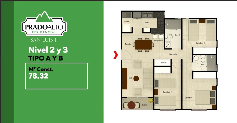 Apartamentos en Santo Domingo Este 440816