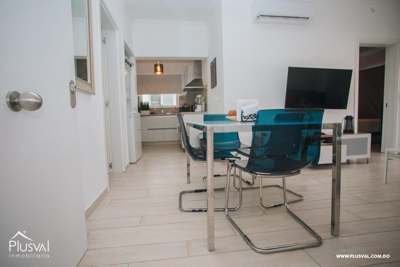 Apartamento en venta en una residencia nueva y segura, cercana a comercios y ubicada en el centro de Bávaro, a 4 minutos de la playa. 488253