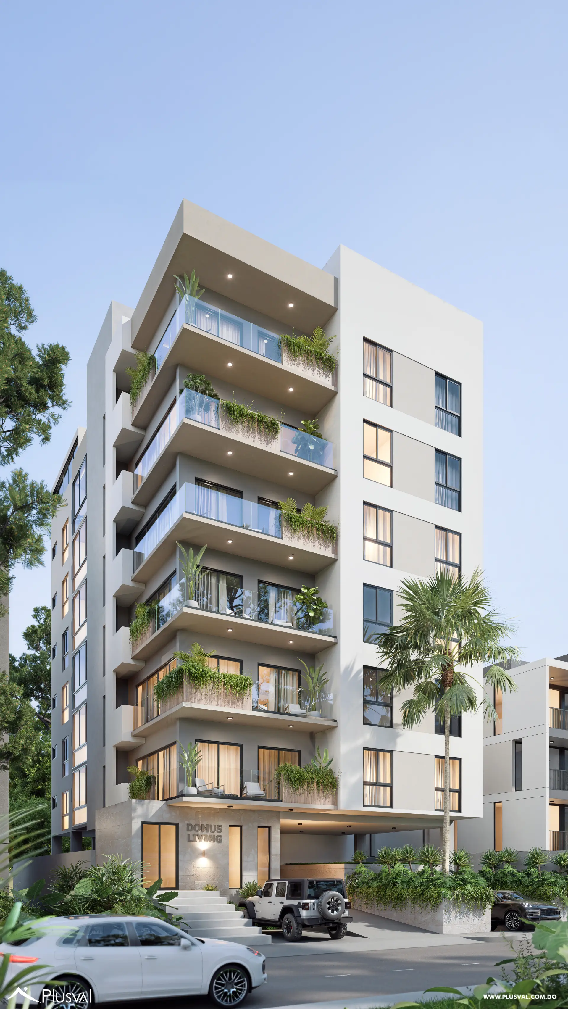 Exclusiva torre de apartamentos en Los Tres Ojos. 493924