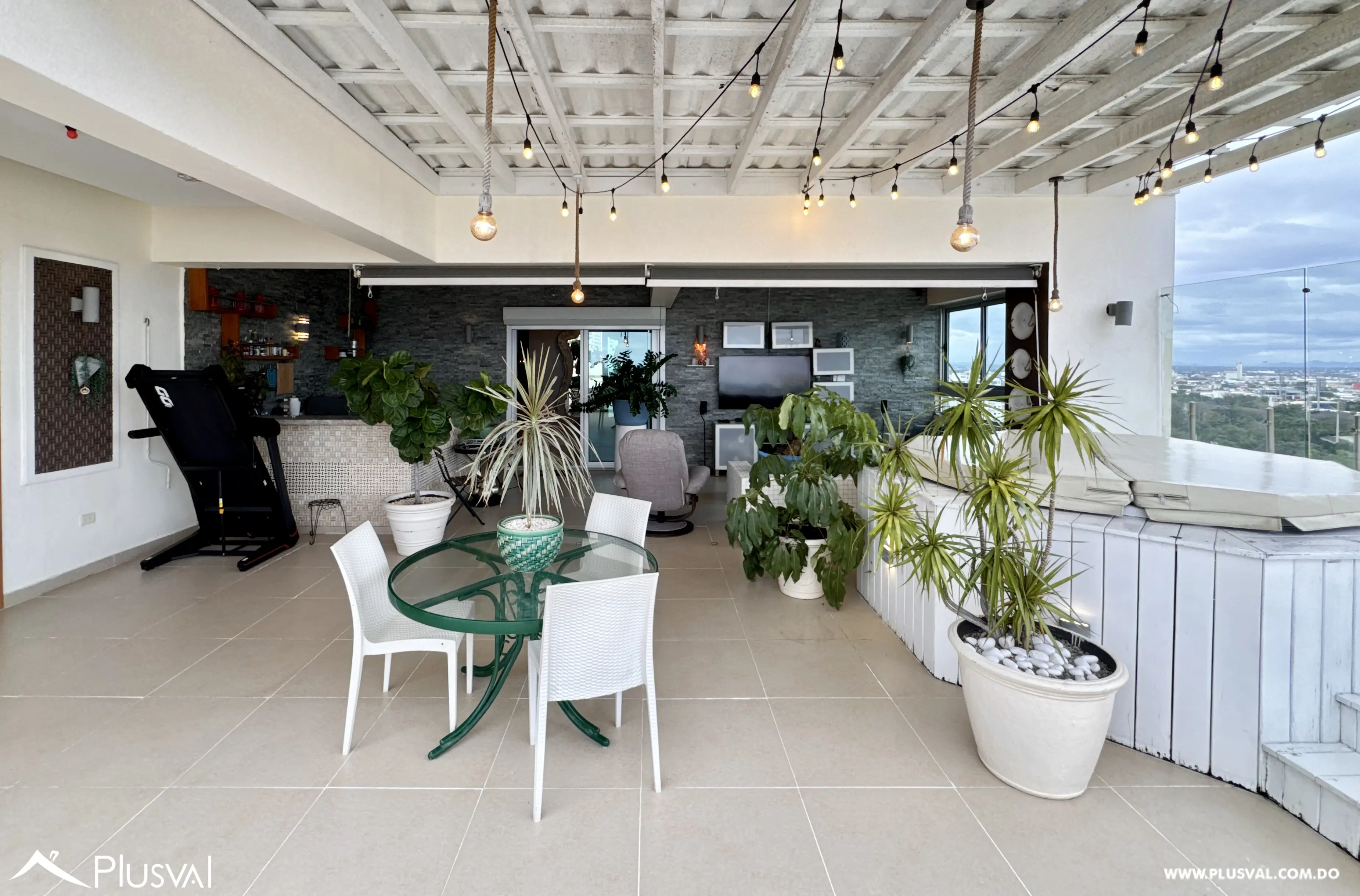 Penthouse en venta de 4 habitaciones en Naco. 485454