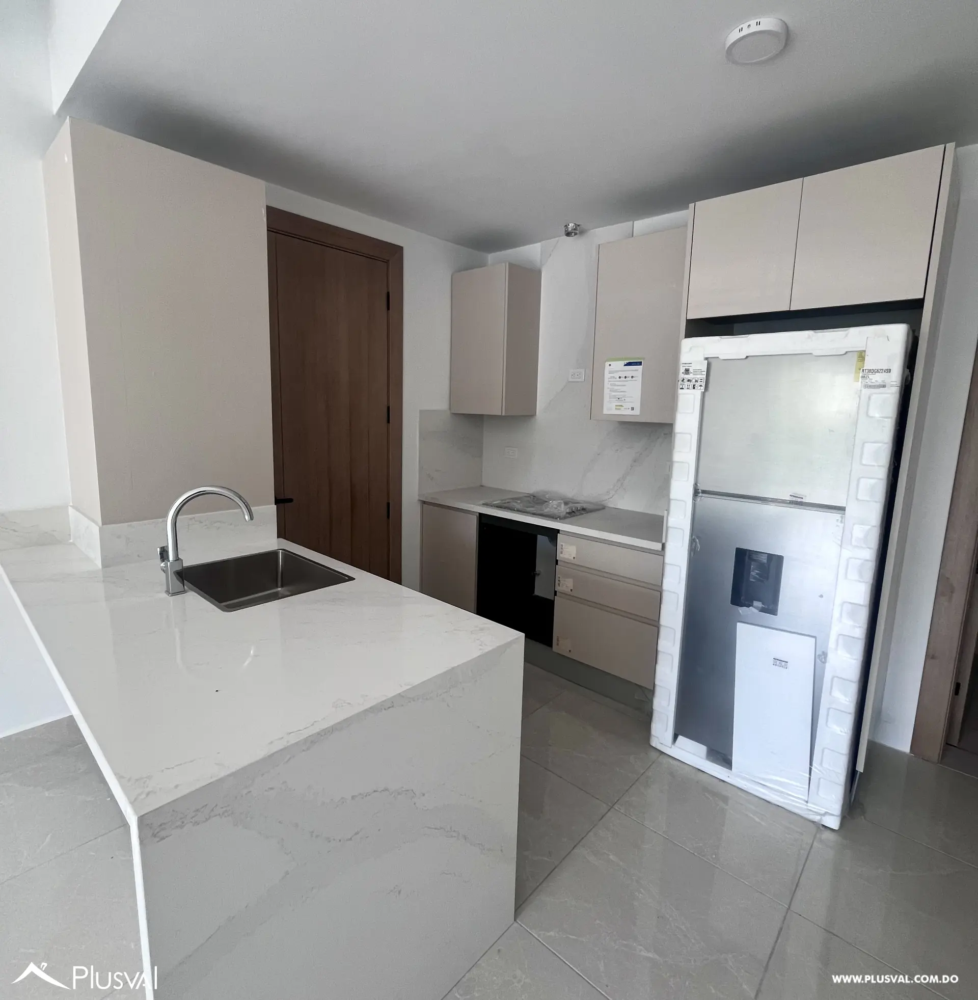 Se alquila apartamento nuevo a estrenar en serrallés de 1 habitación con línea blanca 493380