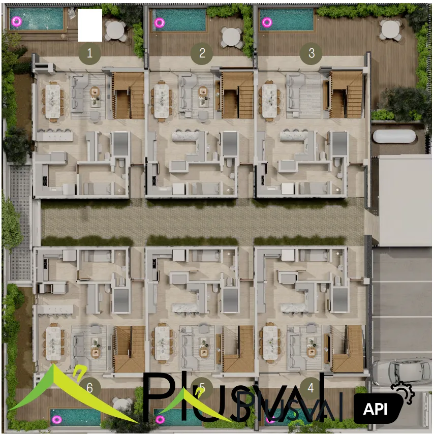 Proyectos de casas de 3 niveles en Arroyo Hondo Viejo 430512