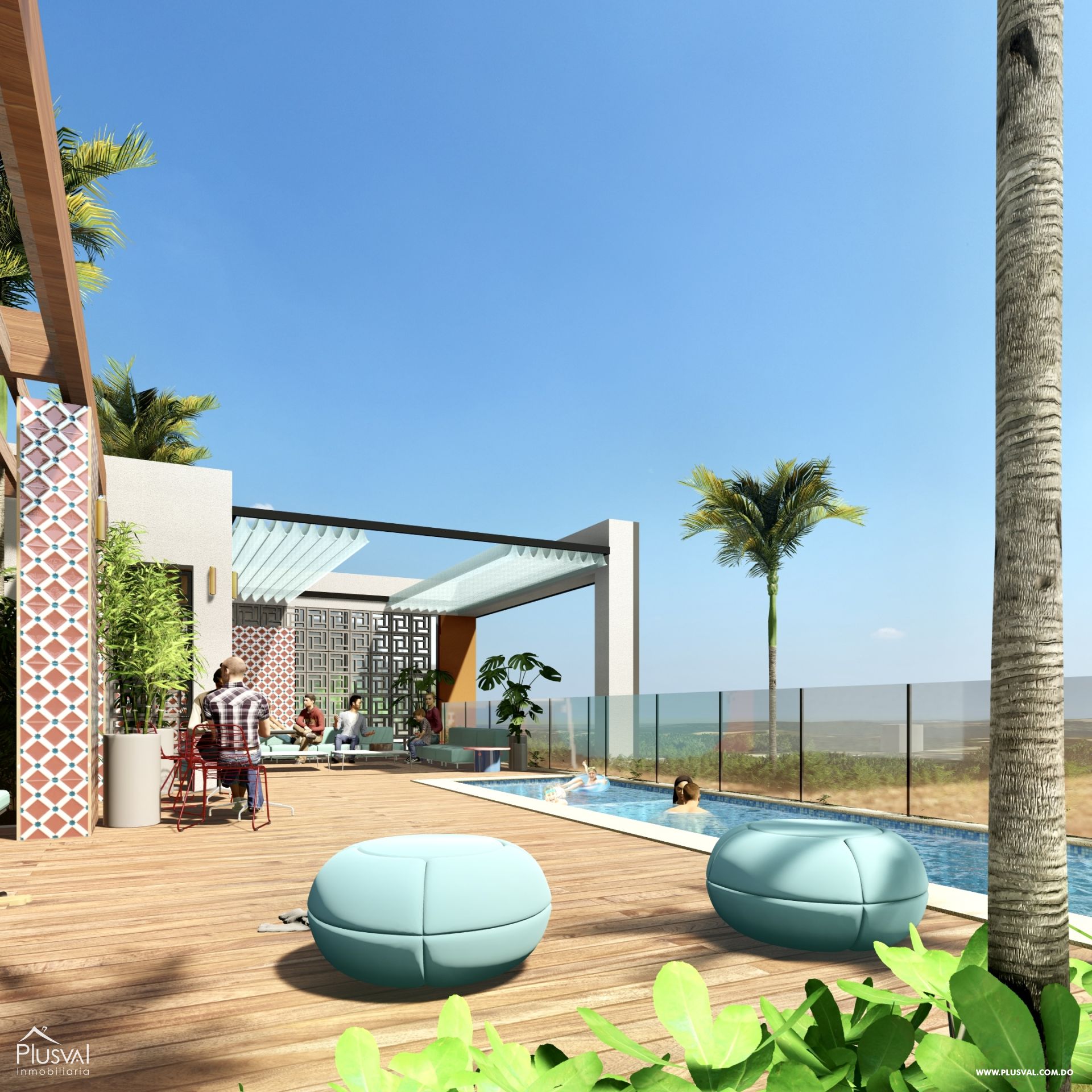Apartamentos de 3 habitaciones en la Jacobo Majluta 306548