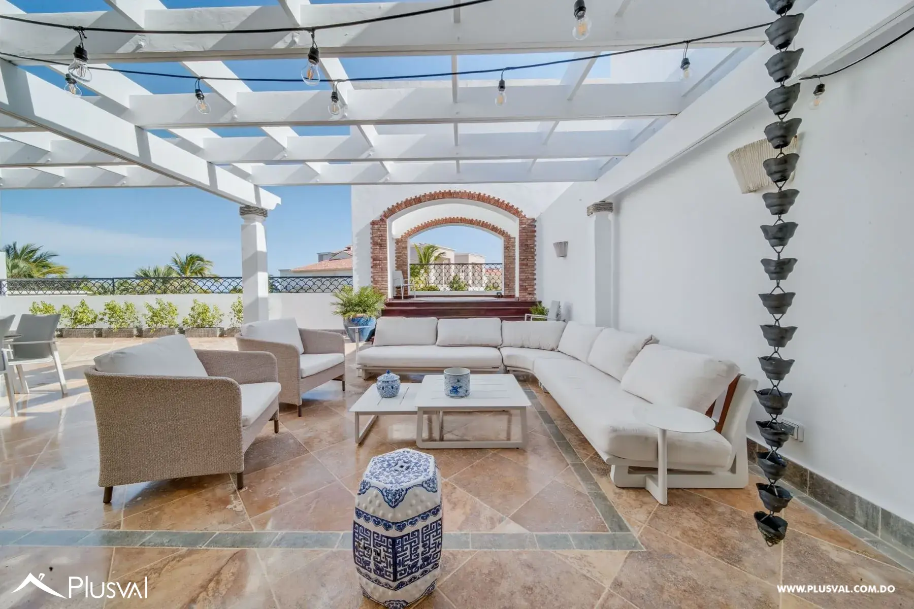 Fundadores 1021: Penthouse con vista panorámica al mar y a pasos de la playa 520520