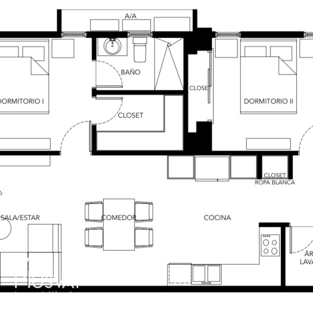 Proyecto de apartamentos en Naco 249704