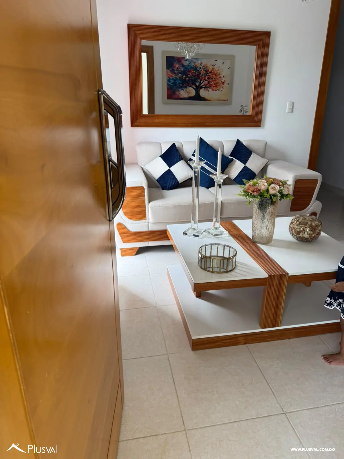 Apartamento Amueblado de 3 Habitaciones en Venta en Puñal Frente al Aeropuerto 514903