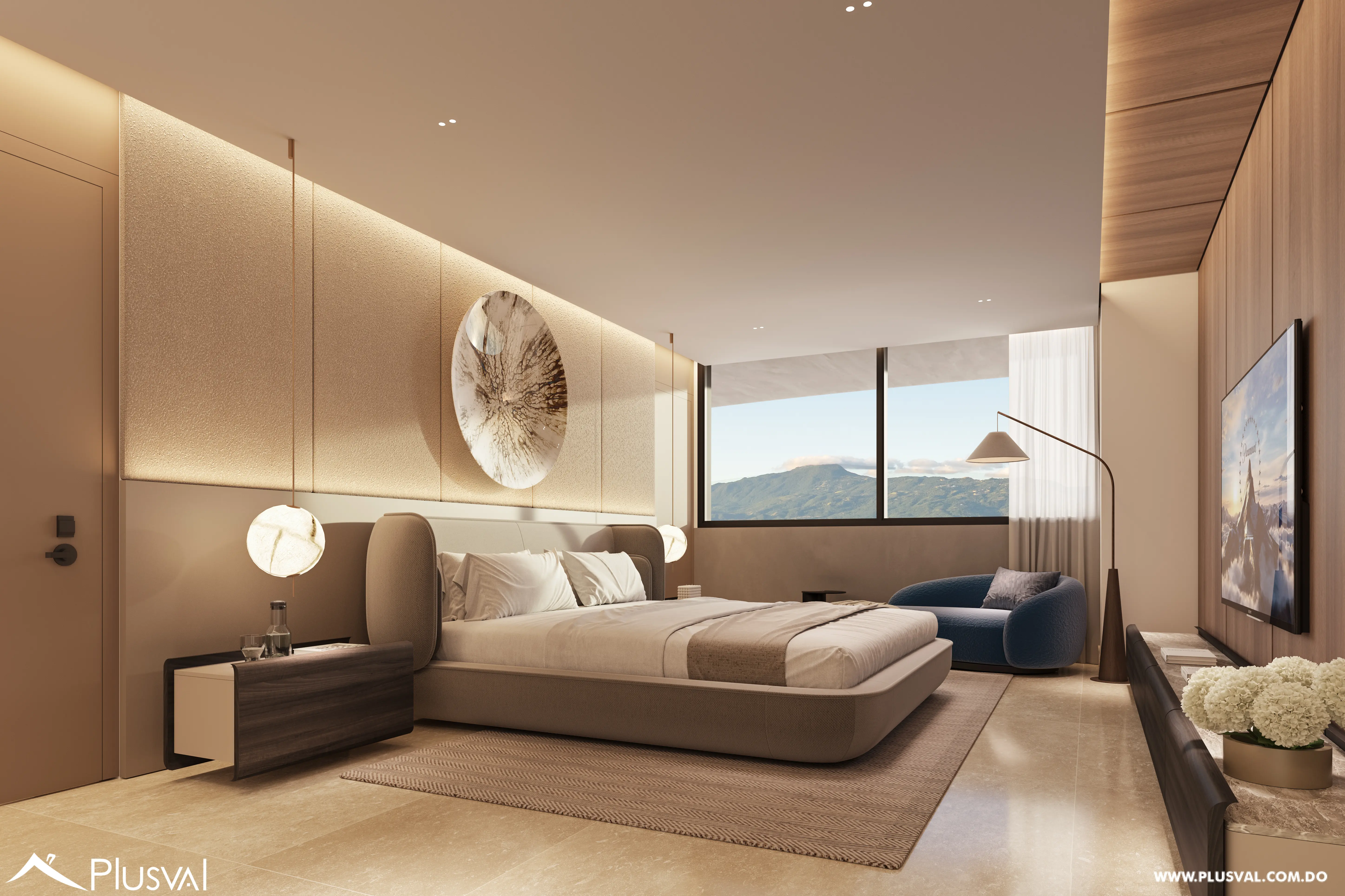 Proyecto de apartamentos de lujo en venta con diseño moderno y excelentes amenidades 481528