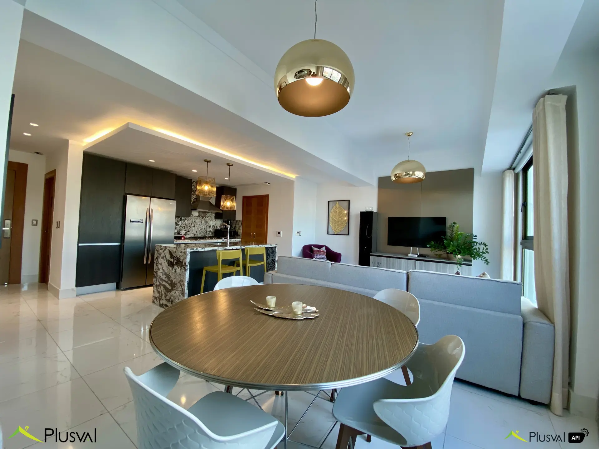 Apartamento Amueblado de 1 Habitación en Alquiler en Piantini 497161