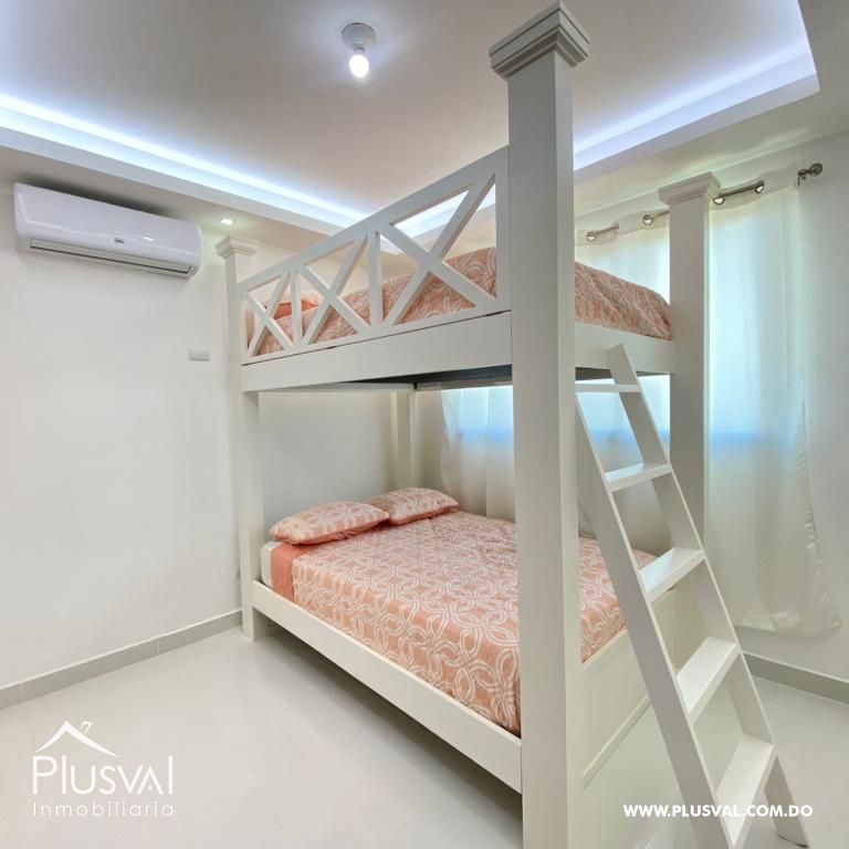 Amplio Apartamento Amueblado ubicado en privilegiado sector de Santiago 277403