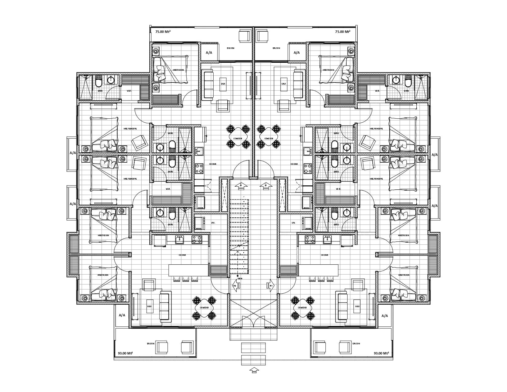 Apartamentos de 3 habitaciones en Puerto Plata 351029