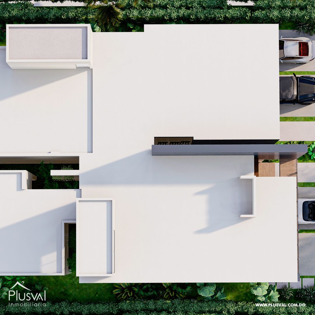 Villas de 3 niveles en Cap Cana 318340