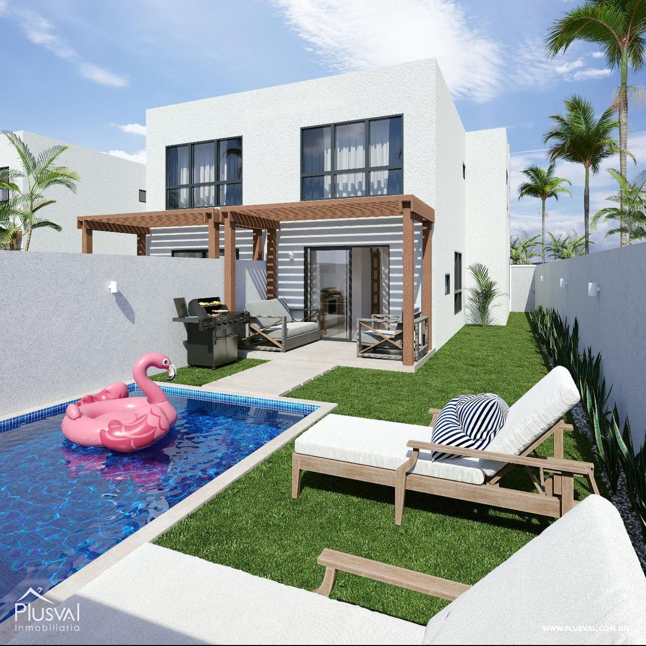 Townhouses próximo a Downtown Punta Cana 333743