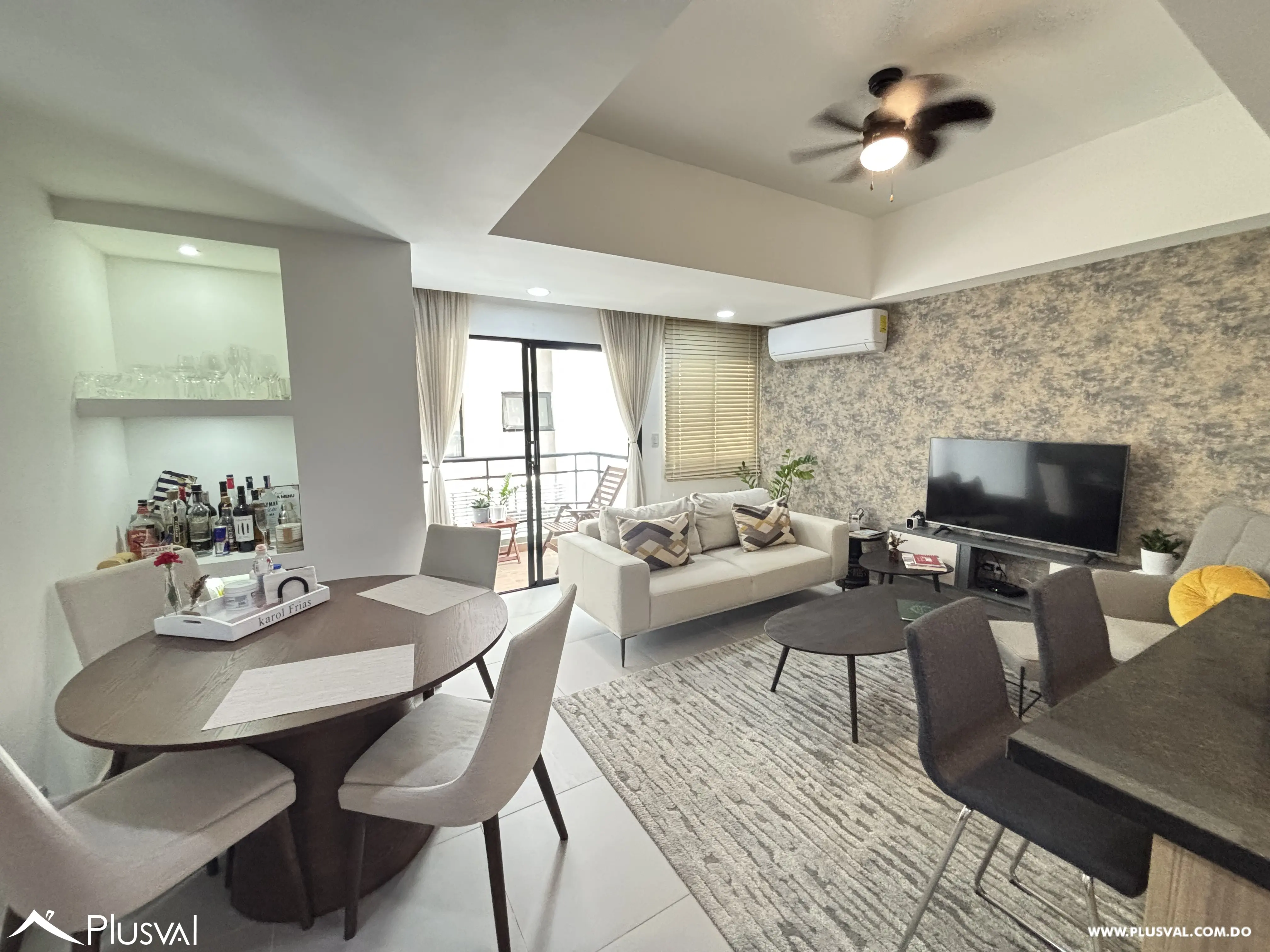 Apartamento en venta de 1 habitación en Evaristo Morales 511034