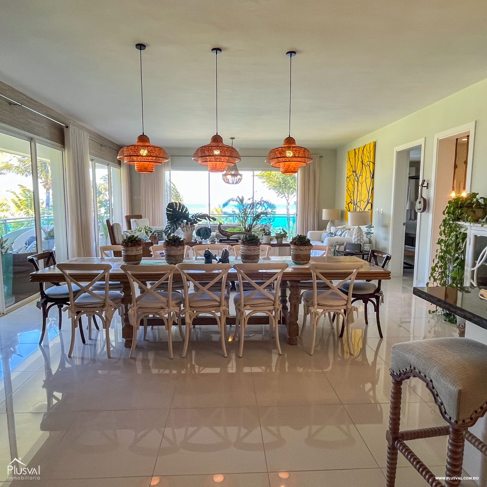 Apartamento Cabarete,  amueblado, 1era. linea de playa. 430581