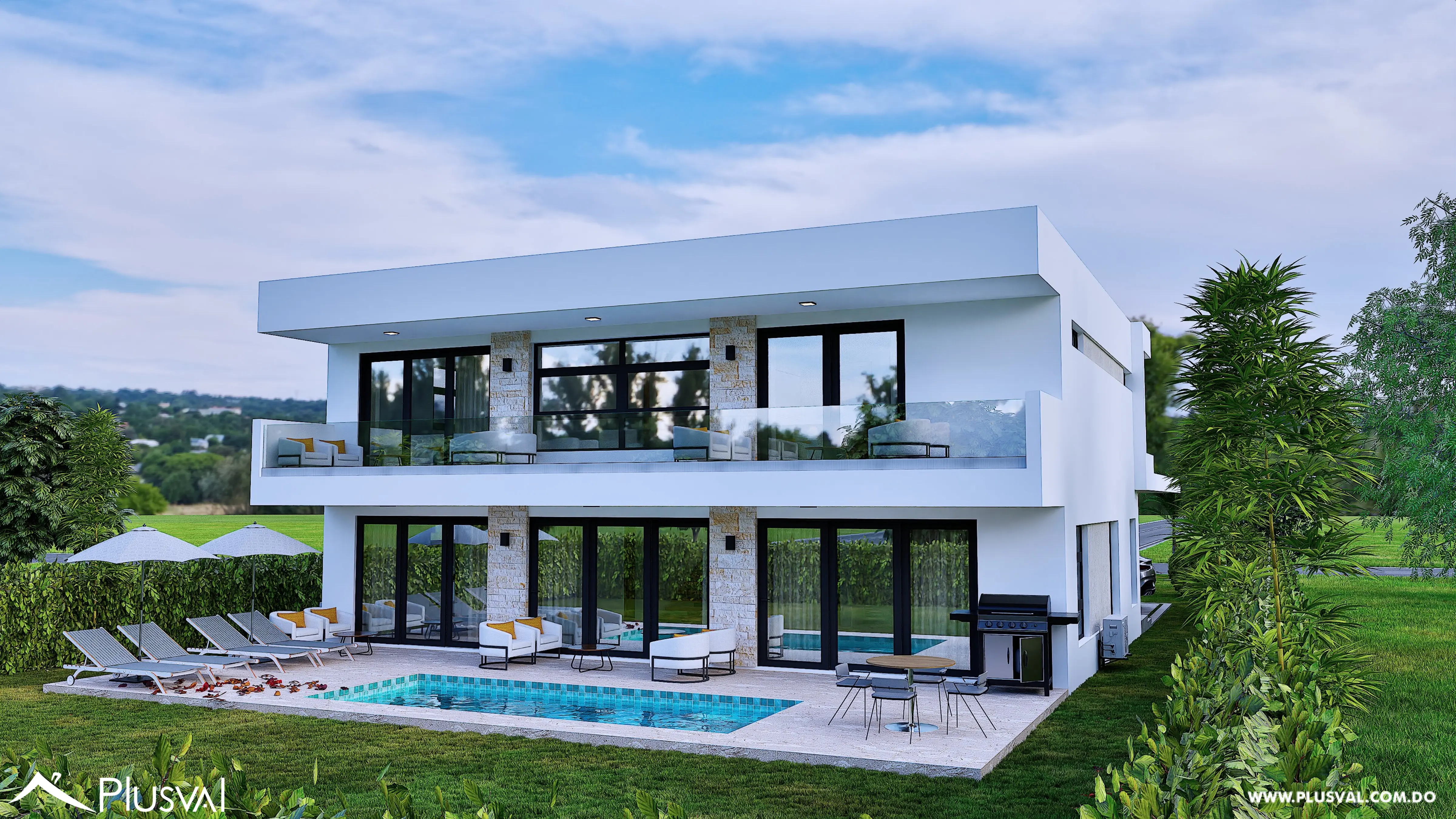 Oportunidad de inversión: Villa de lujo con piscina privada a pasos de la playa - Playa Nueva Romana 502061