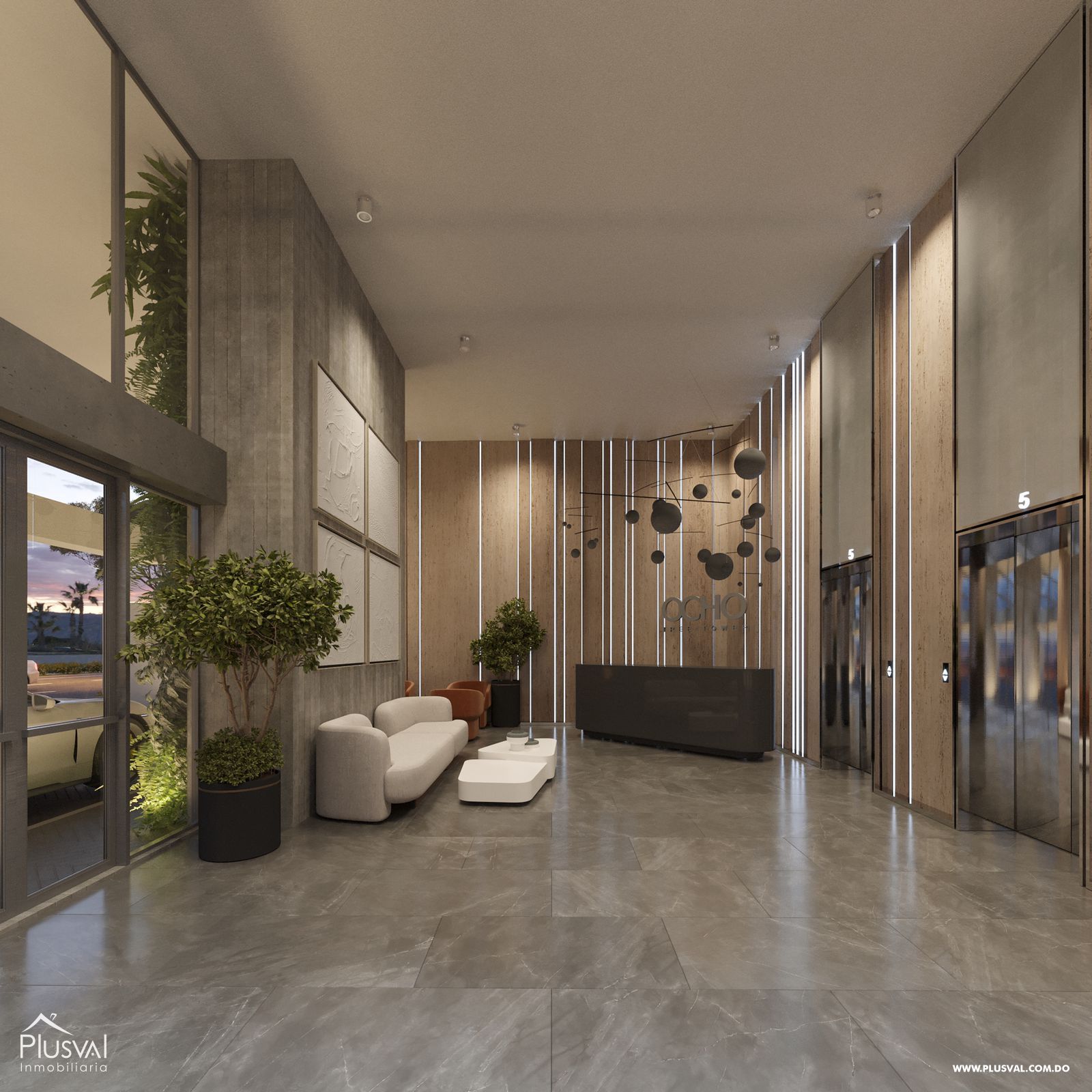 Moderno proyecto de apartamentos de 1 y 2 hab. en venta, Naco 183218