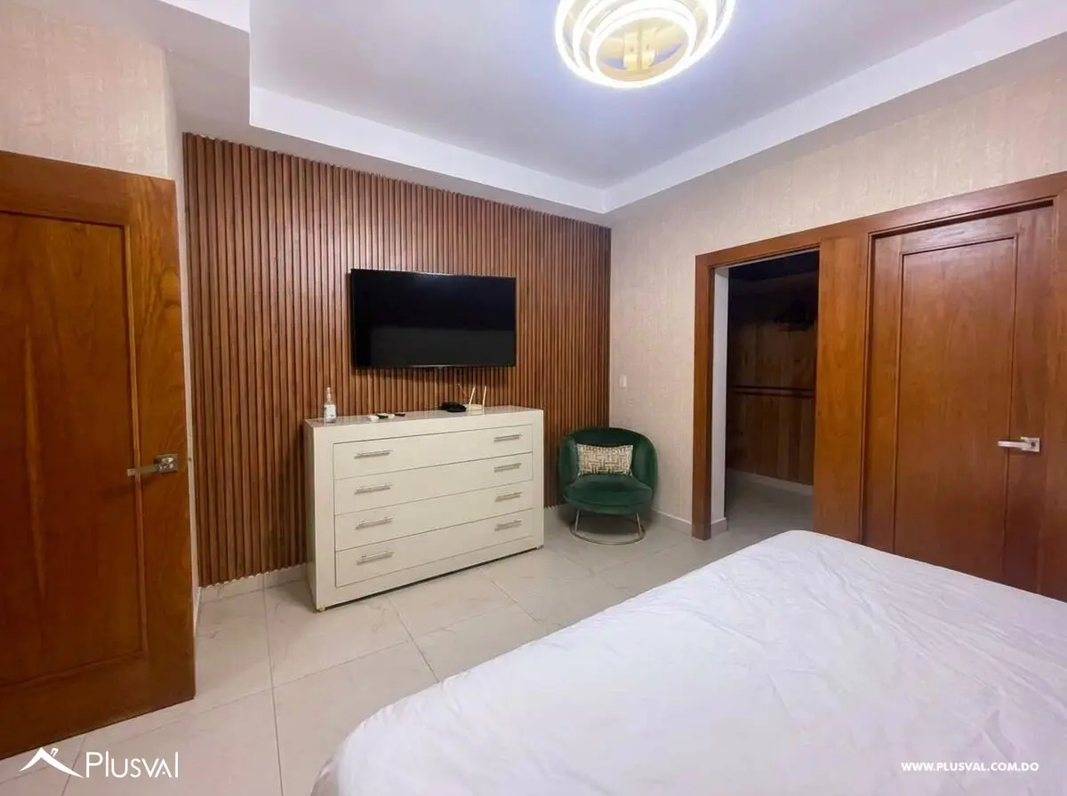 Amplio Apartamento Amueblado en Alquiler Ubicado en Villa María, Santiago 524339
