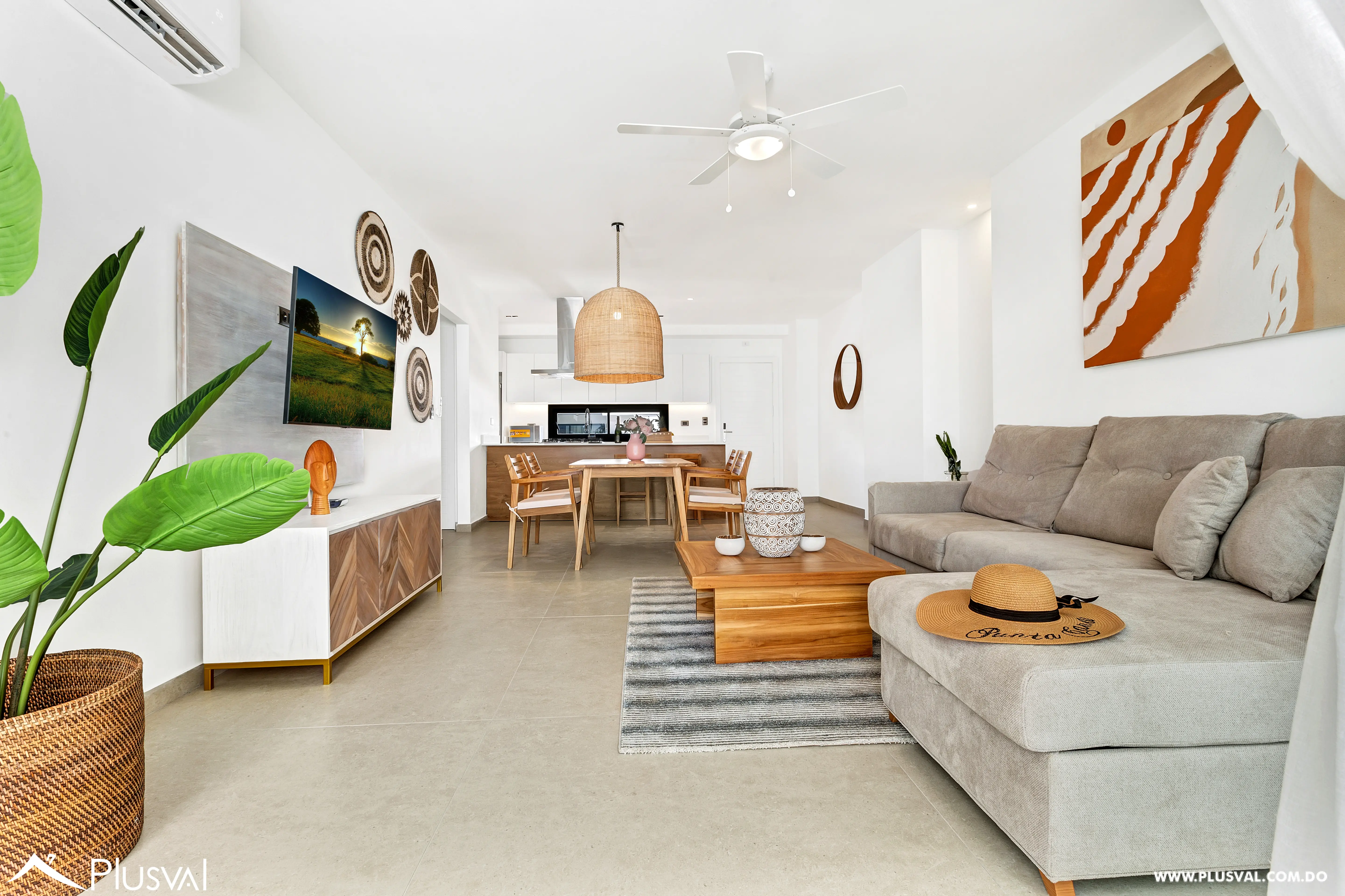 Apartamento frente al mar con terraza y jacuzzi privado en Los Corales, Bávaro 487748