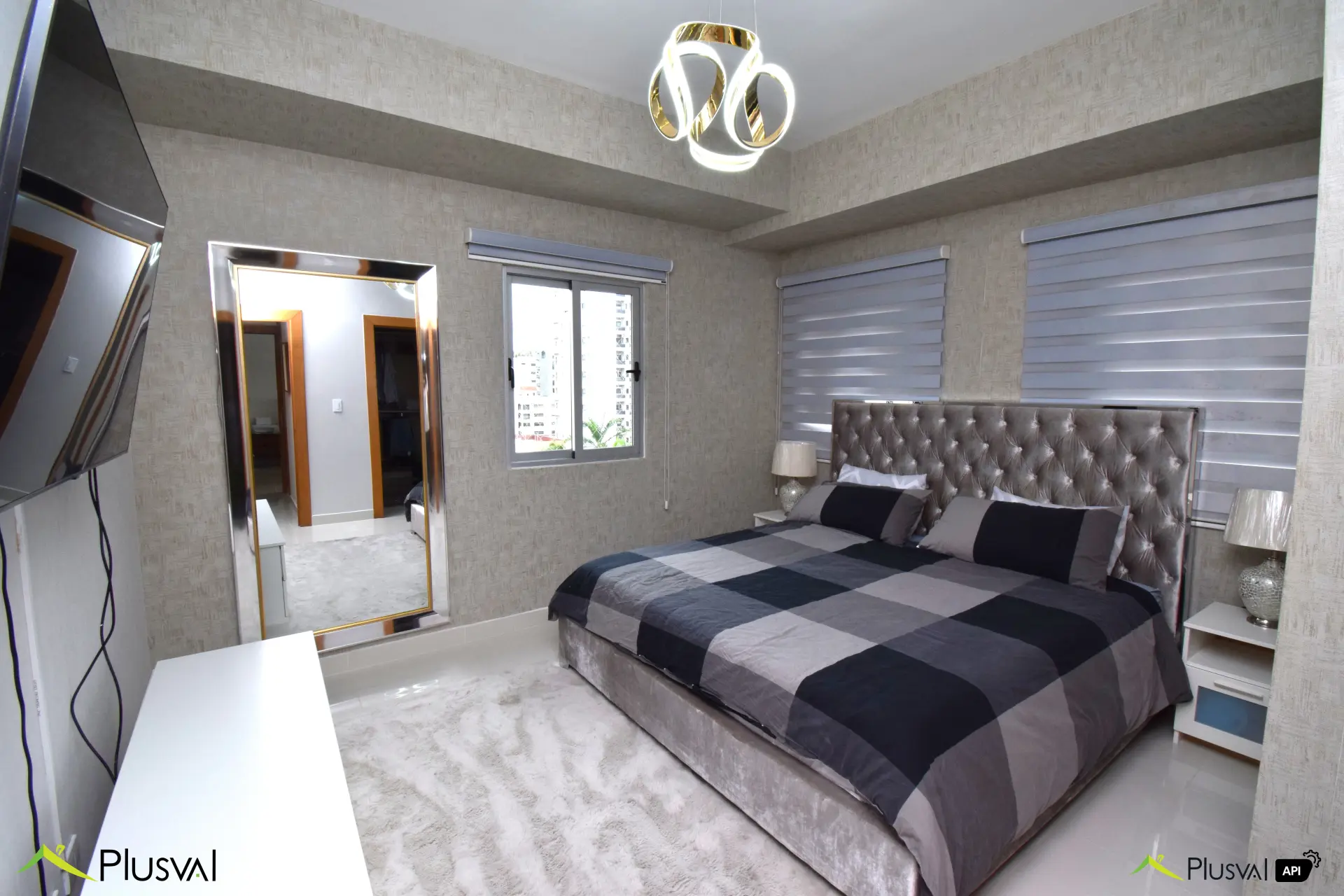 Apartamento en alquiler amueblado de 2 habitaciones en Serralles 445538