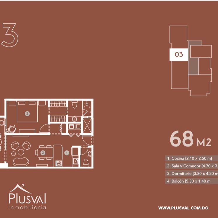 Apartamentos en venta en La Julia. 476097