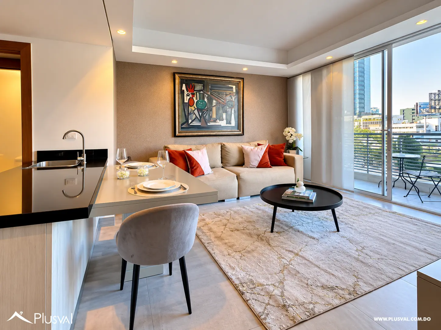 Alquilo Maravilloso Apartamento Amueblado de 1 hab. en Piantini 513093