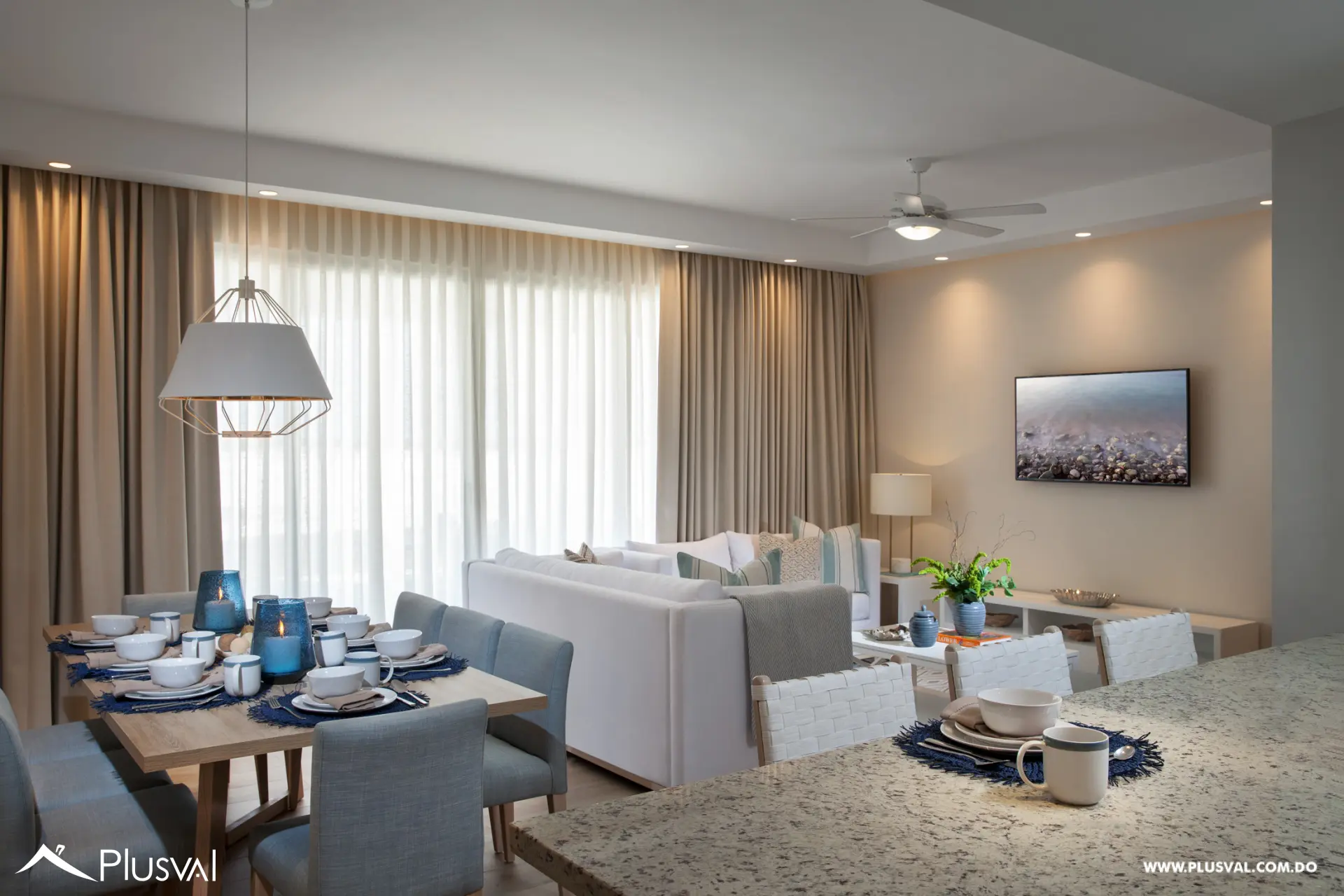 Proyecto de apartamentos de 2 y 3 habitaciones en Punta Cana 465995