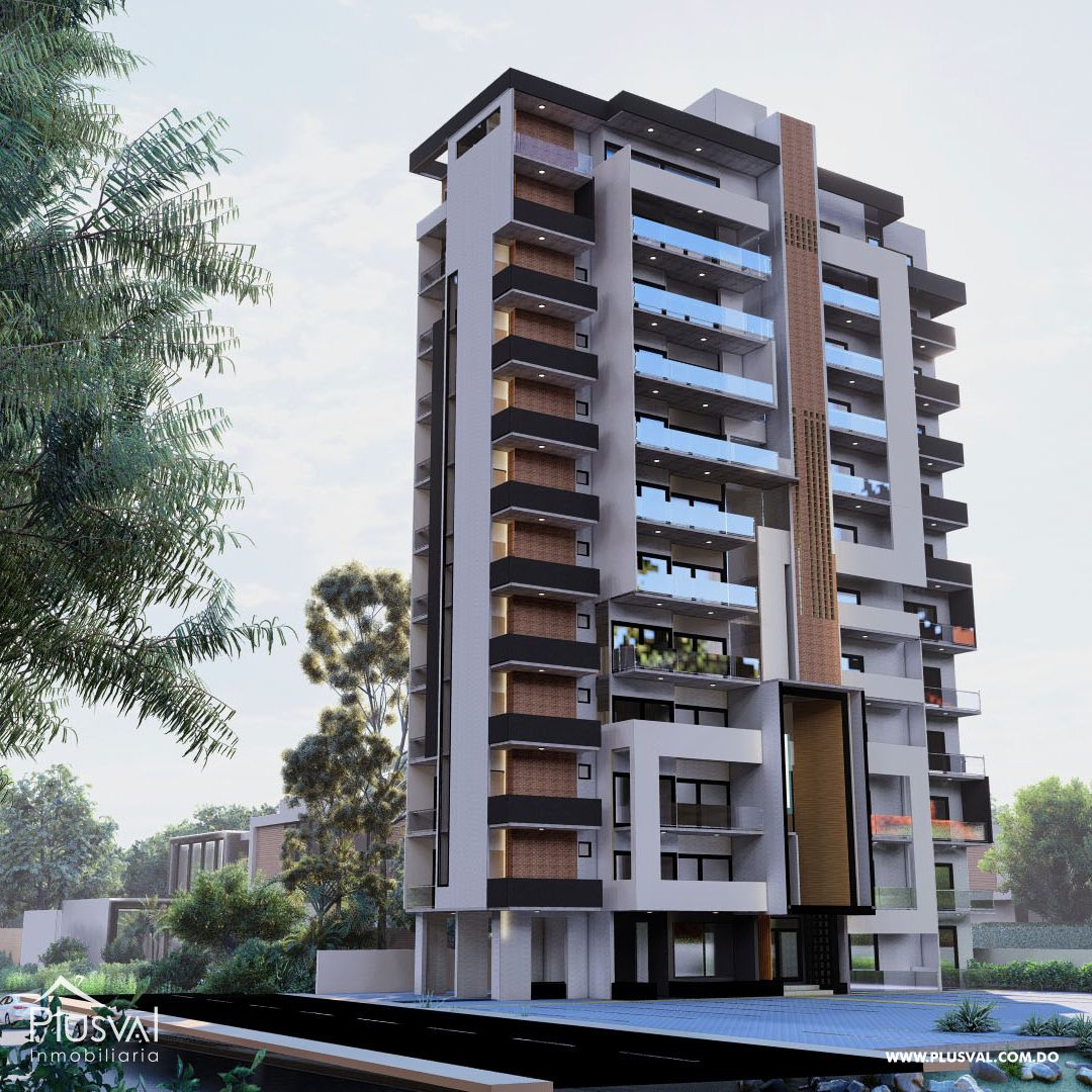 Proyecto de apartamento de una torre en la Av. Hispanoamérica, Santiago 352533