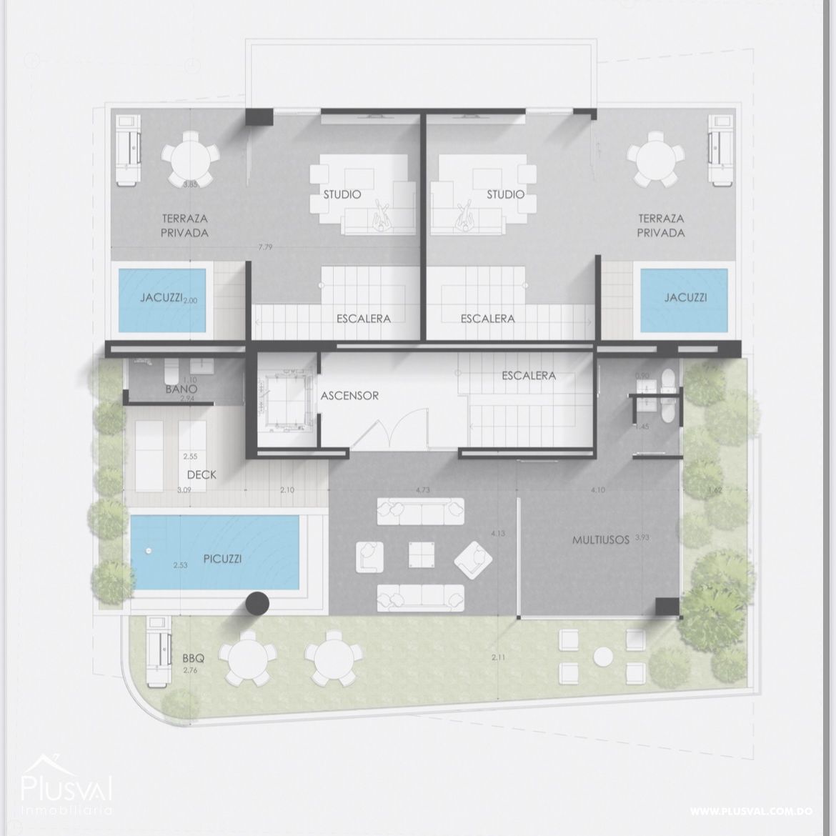 Exclusivo proyecto de apartamentos en venta de 2 habitaciones 416301