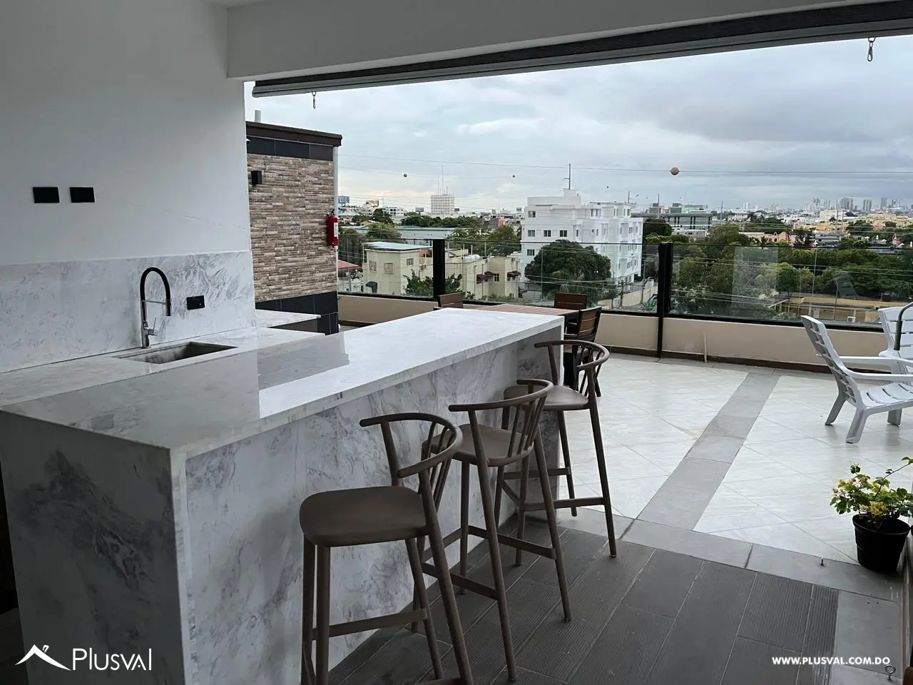 Apartamento Amueblado de 1 Habitación en Gazcue 533150