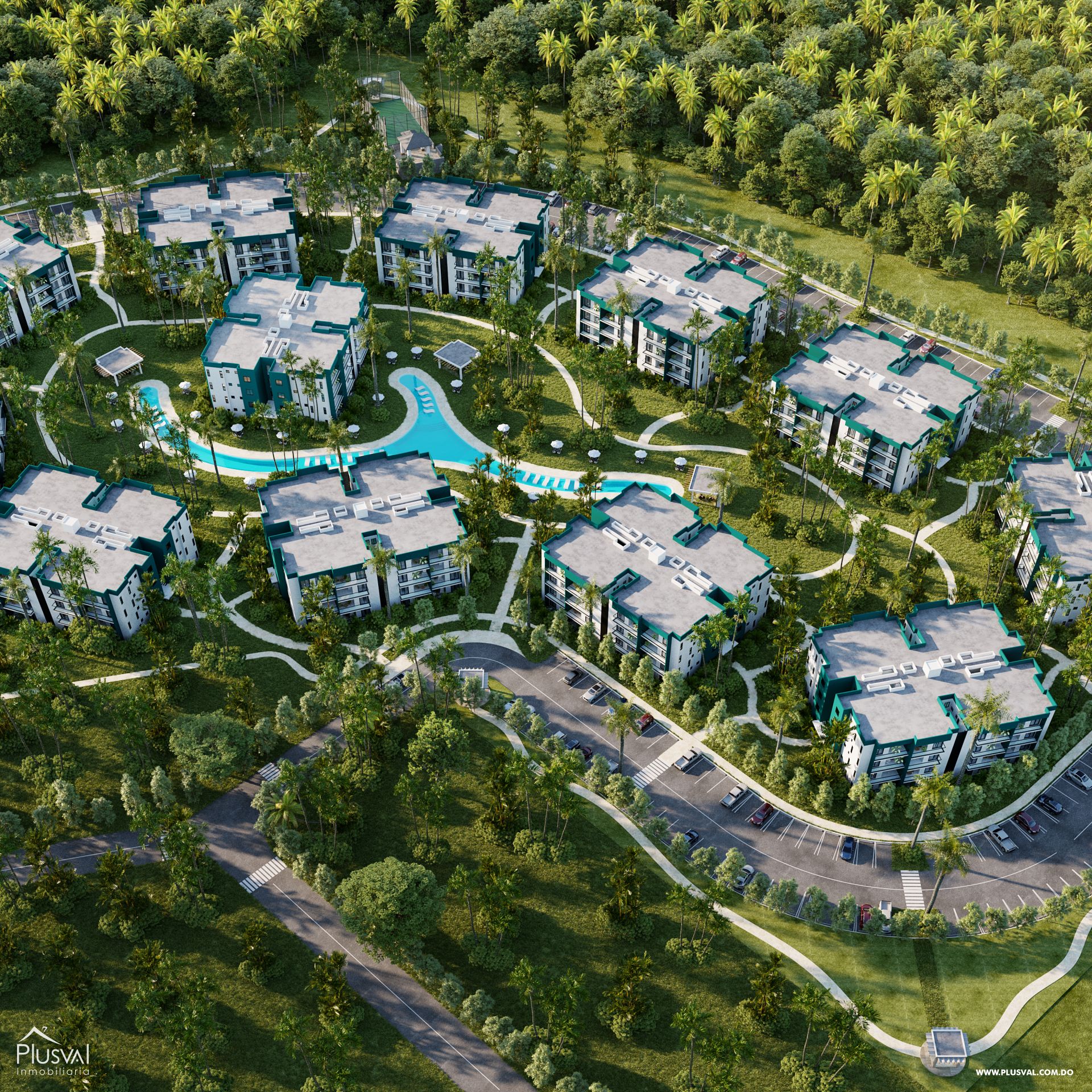 Apartamentos en Serena Village de 1 y 2 habitaciones ubicado en Punta Cana 435904