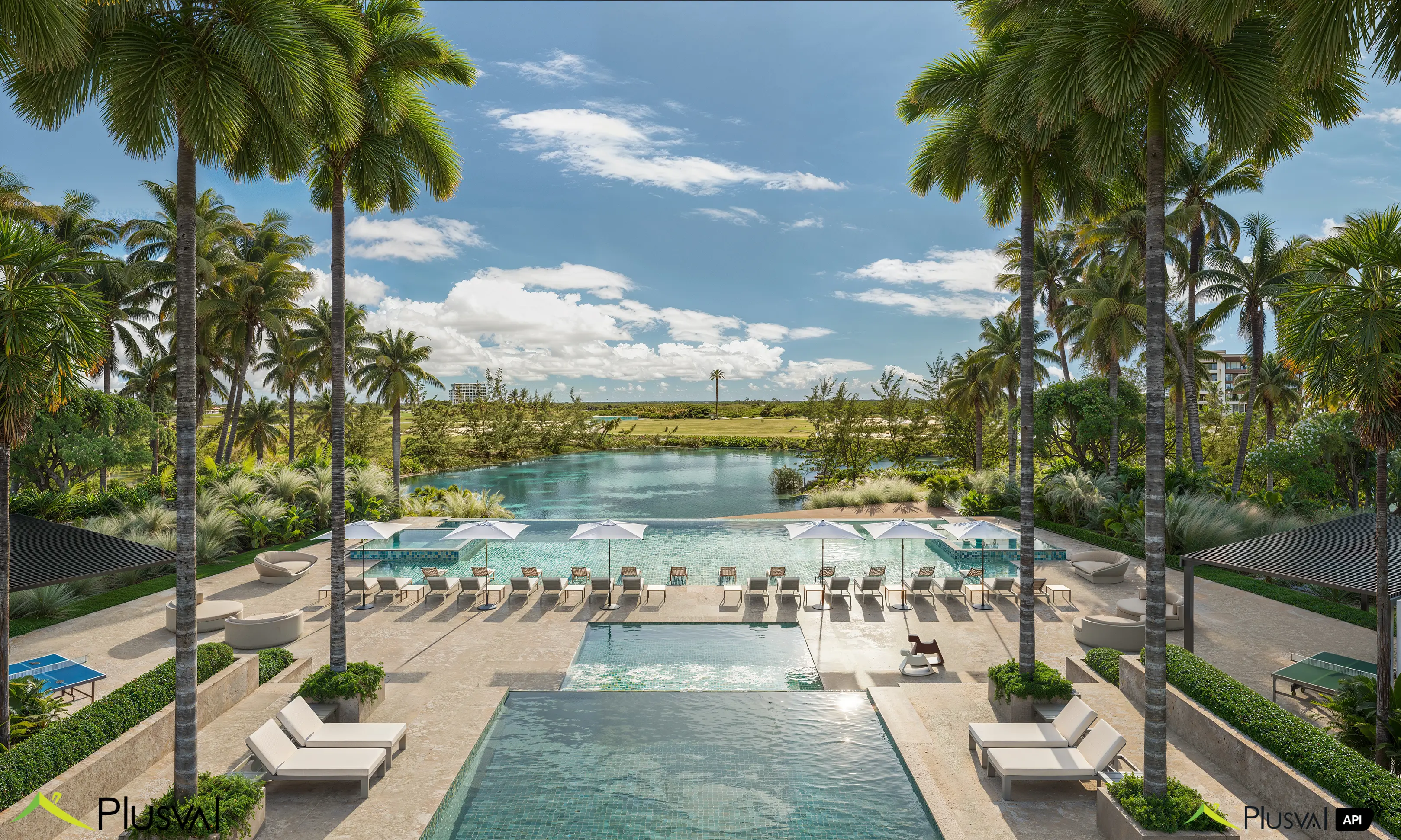 Apartamento Pent House con vista al lago en venta, en Cap Cana 449676