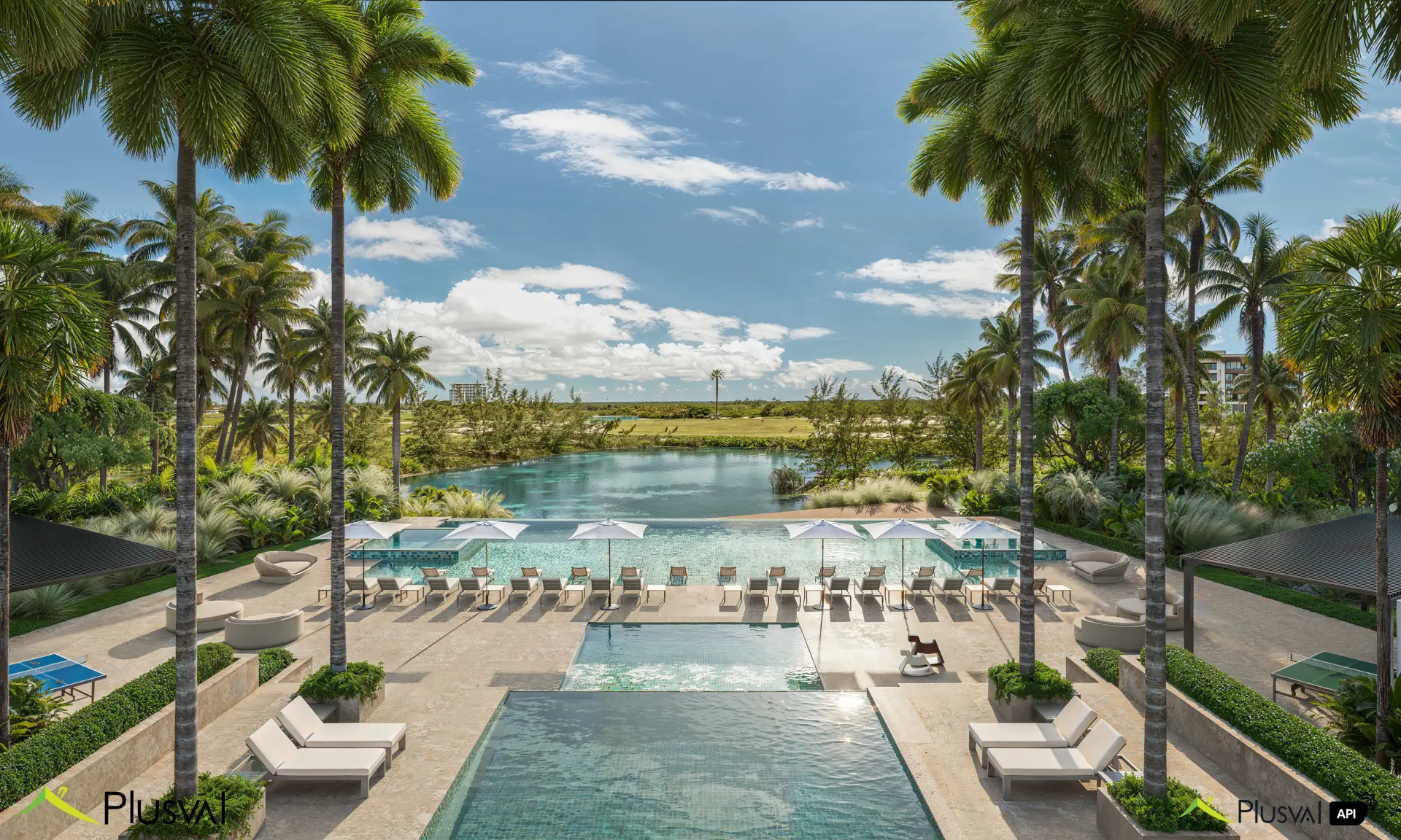 Apartamento Pent House con vista al lago en venta, en Cap Cana 449676