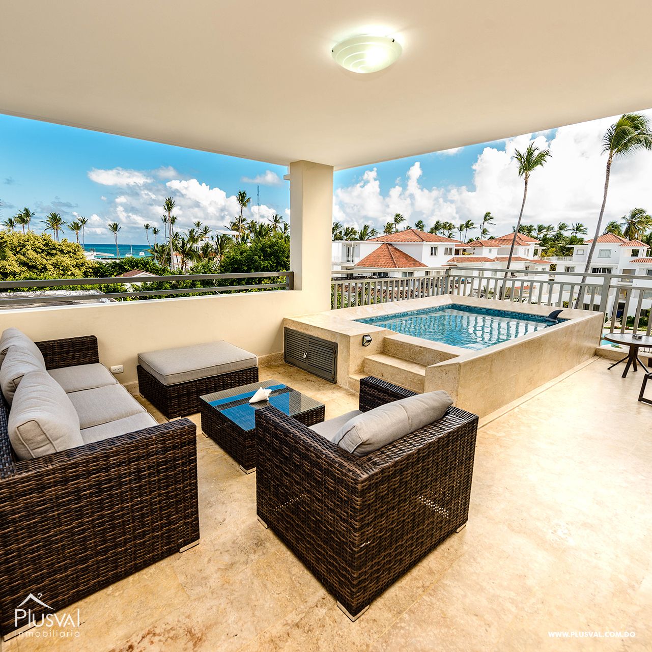 Penthouse de 3 pisos cerca de la playa en Los Corales, Punta Cana 436891