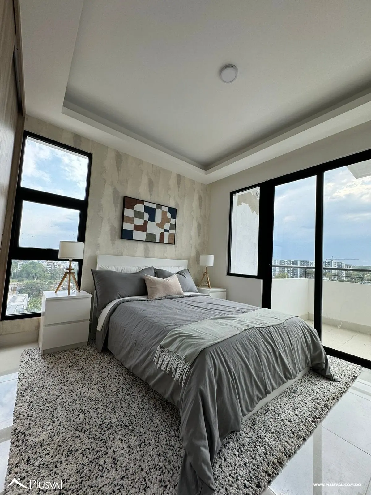 Apartamento en el piso 9 con acceso directo a la Autopista Duarte, Santiago 515080
