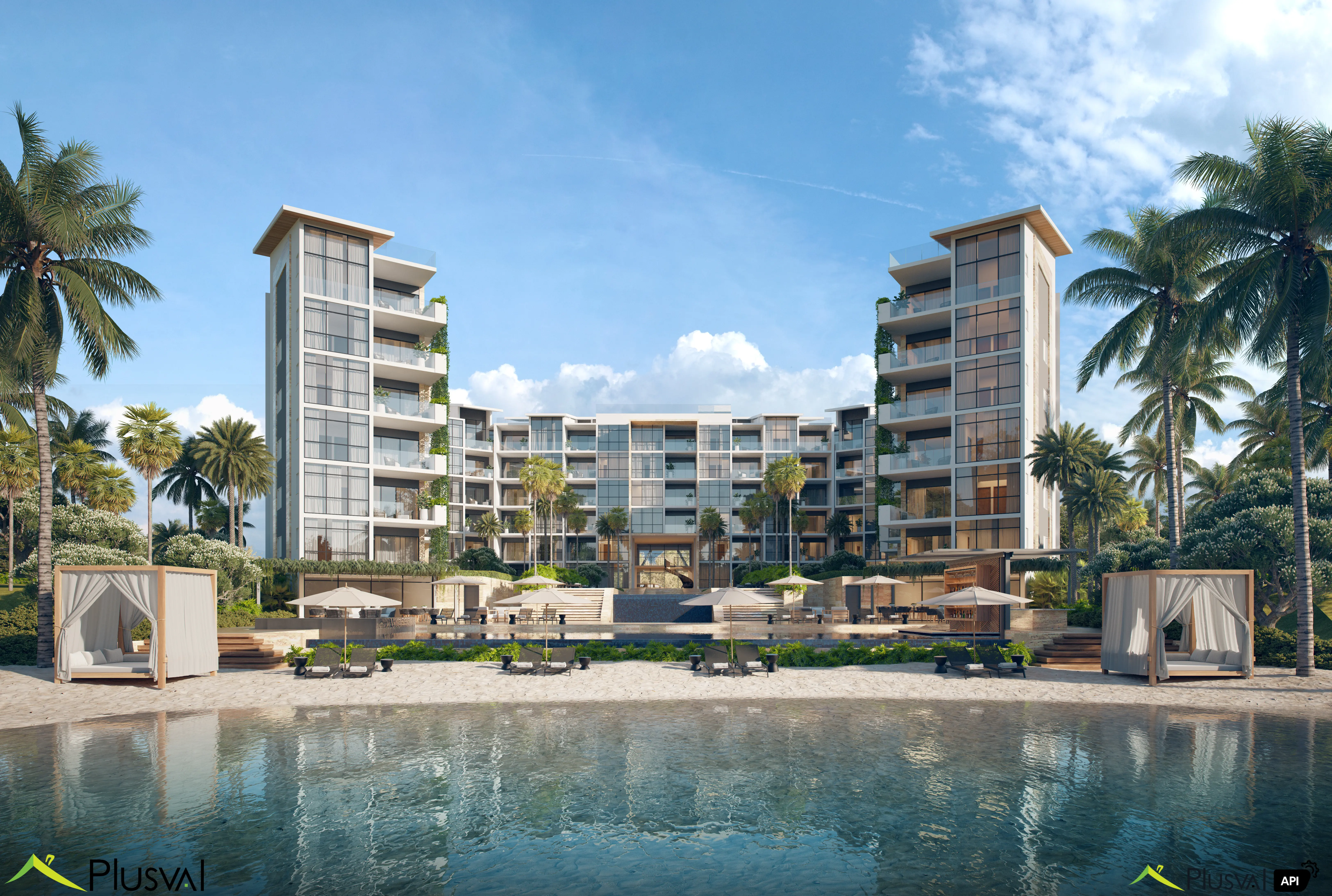 Apartamento Pent House con vista al lago en venta, en Cap Cana 449688