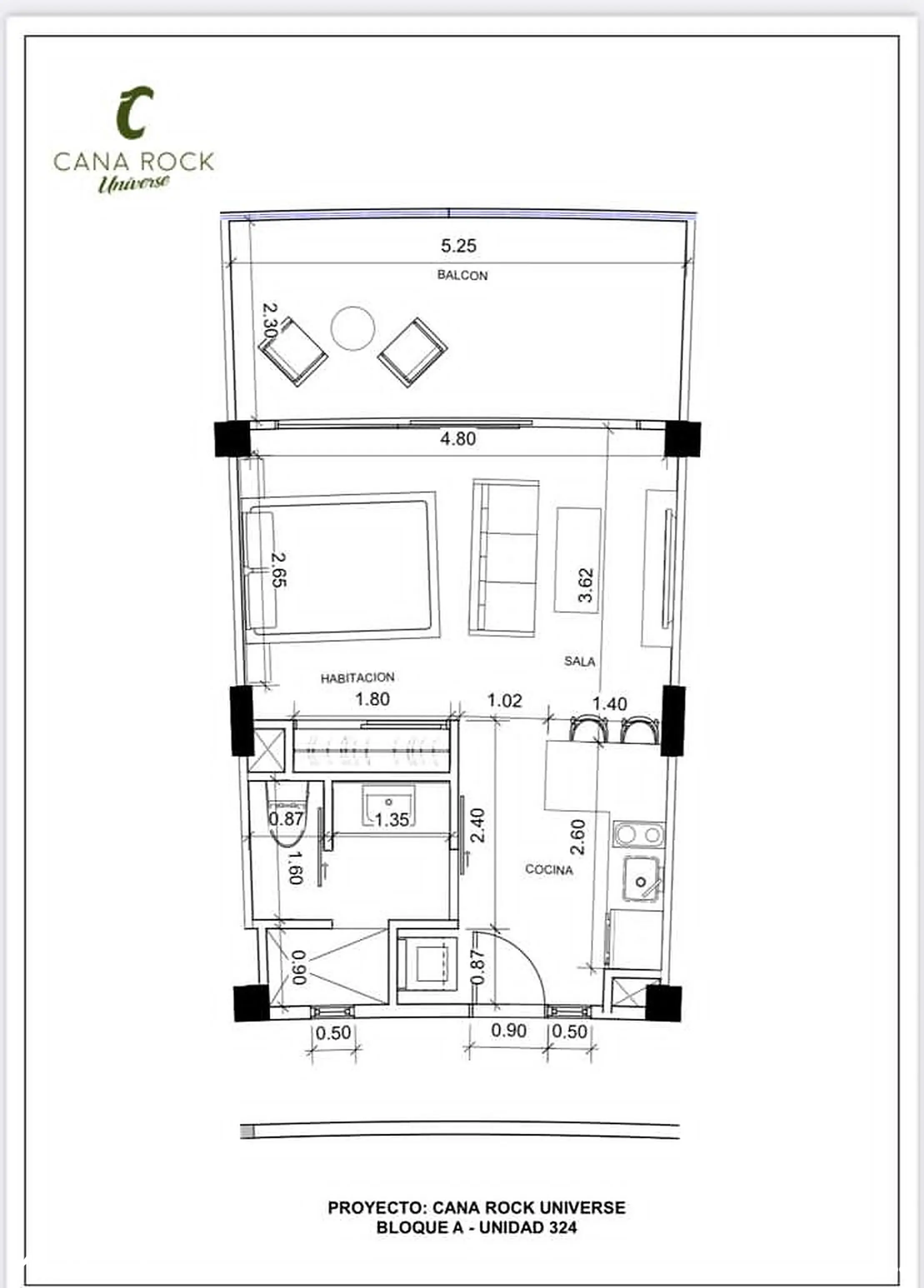 Apartamento amueblado en venta en Cana Bay 534886