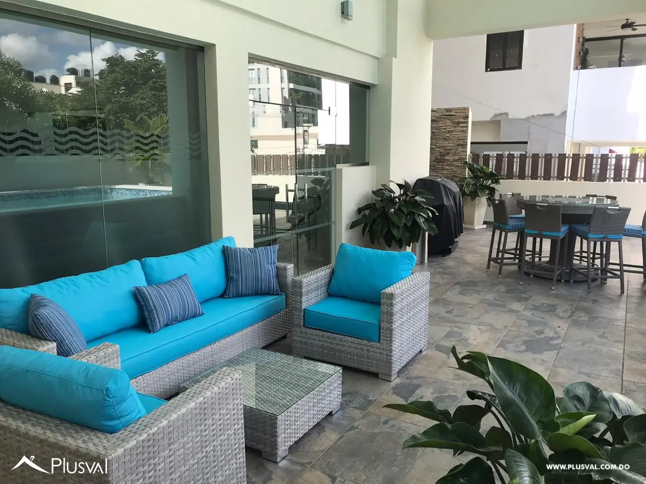 Exclusivo apartamento amueblado en alquiler - Piantini 509072