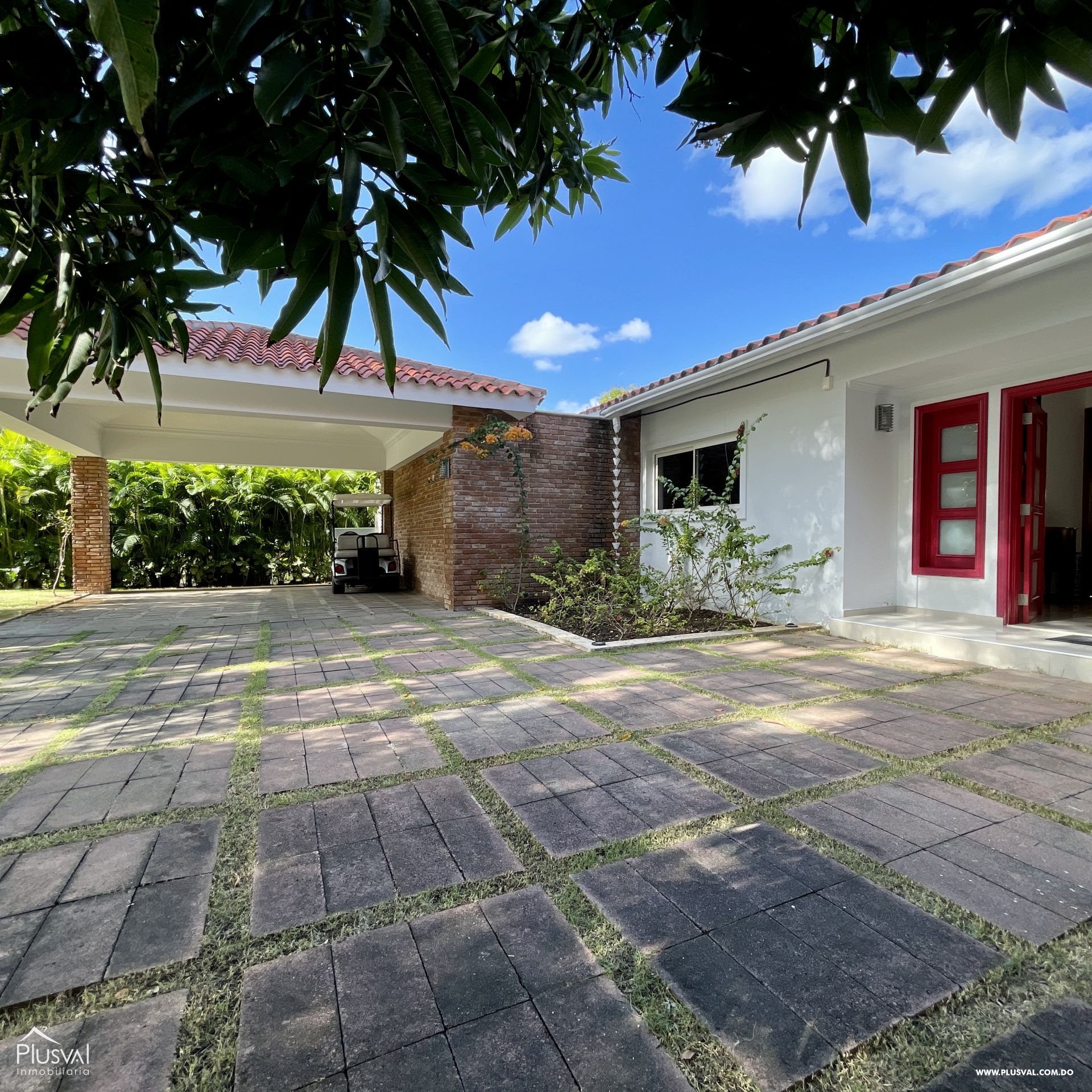 Villa Amueblada de un Sólo Nivel, Metro Country Club, Juan Dolio 206704
