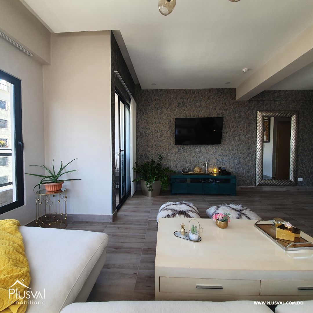 Apartamento en alquiler amueblado en Piantini 210136