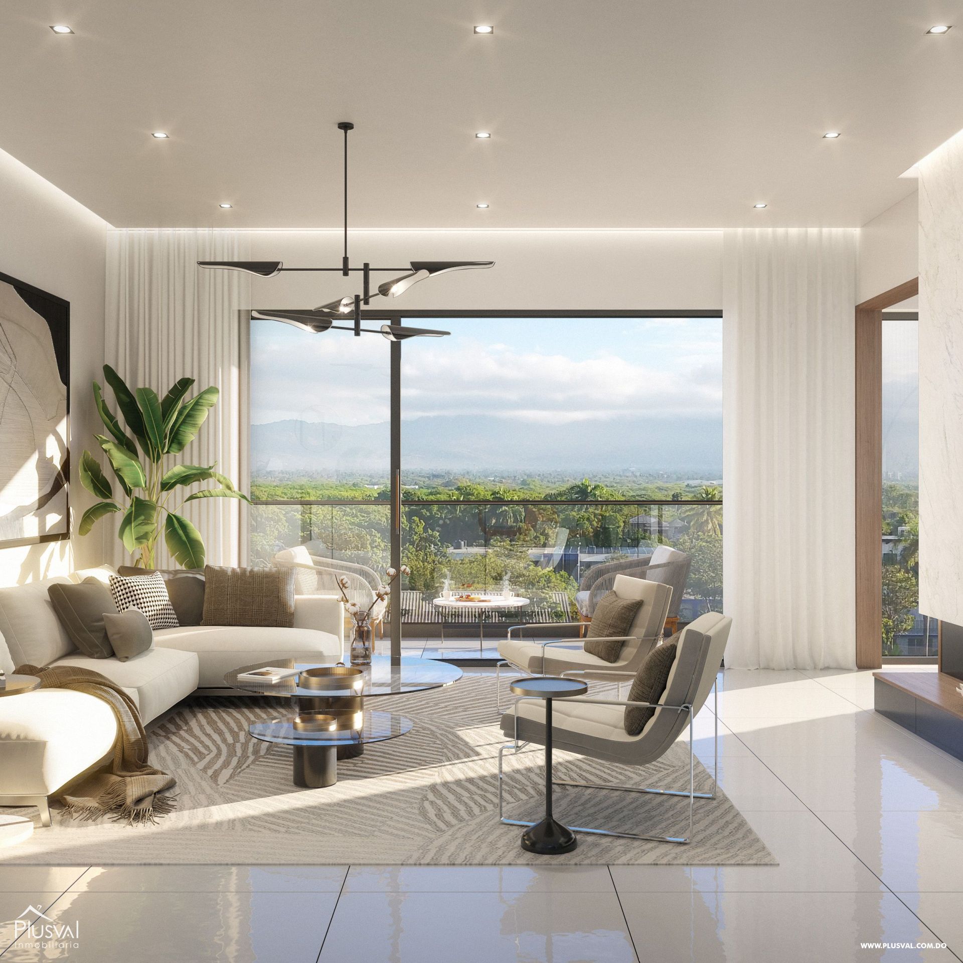 Hermoso Apartamento con Terraza de 3 habitaciones 375015