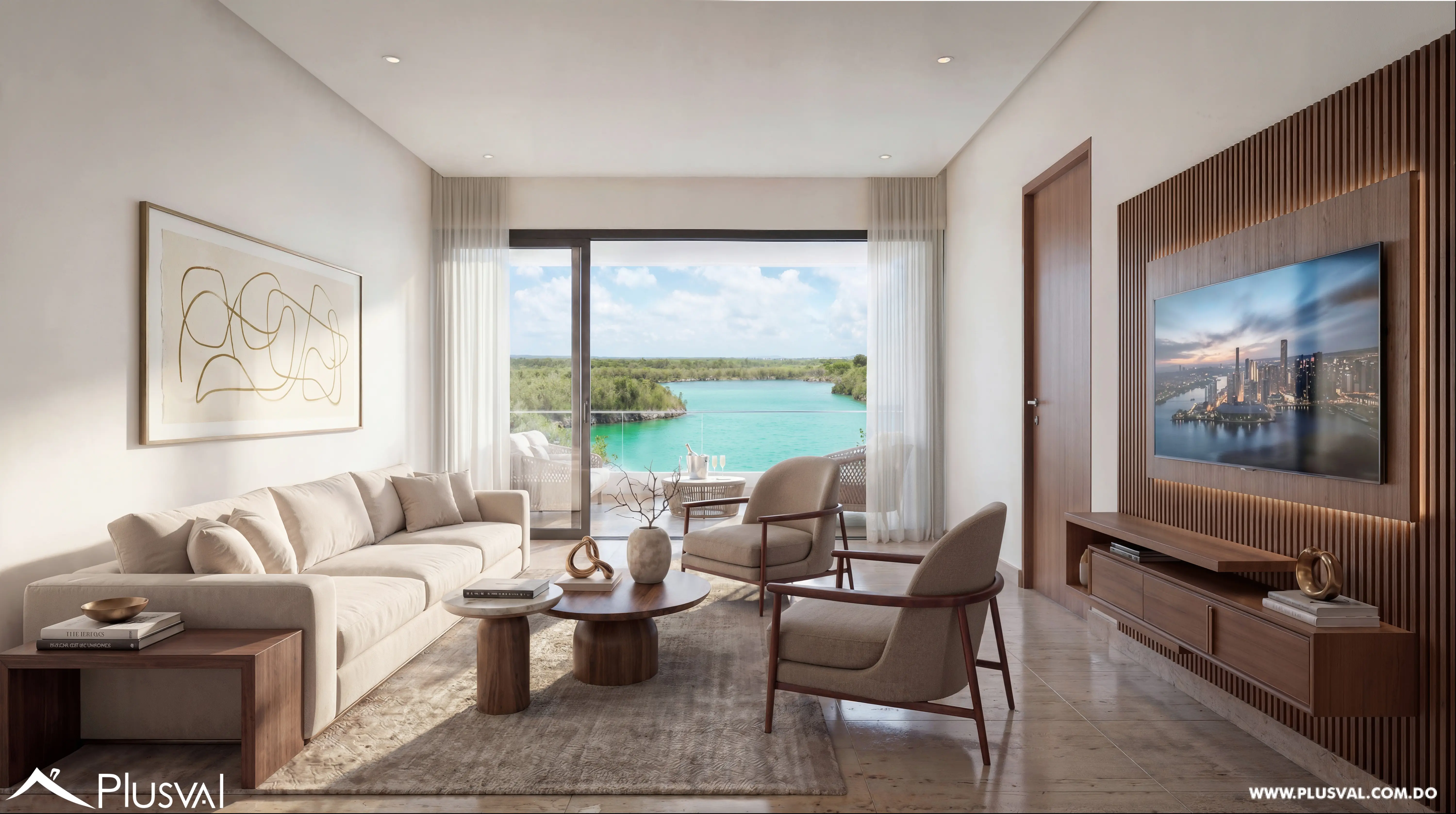 Apartamentos y Penthouses de Lujo en Cap Cana Frente al Lago Azul 530759