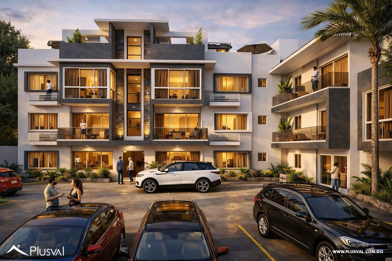 Moderno apartamento de 2 habitaciones en Costa Cana, Punta Cana 502083
