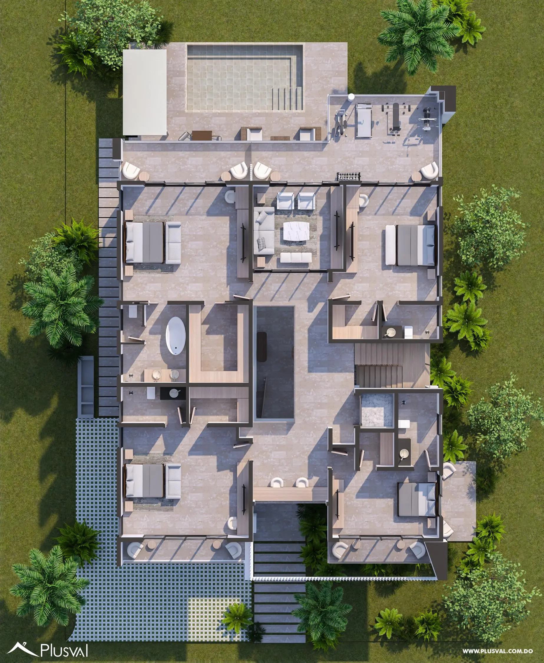 Villa en venta en Punta Cana Village 462918
