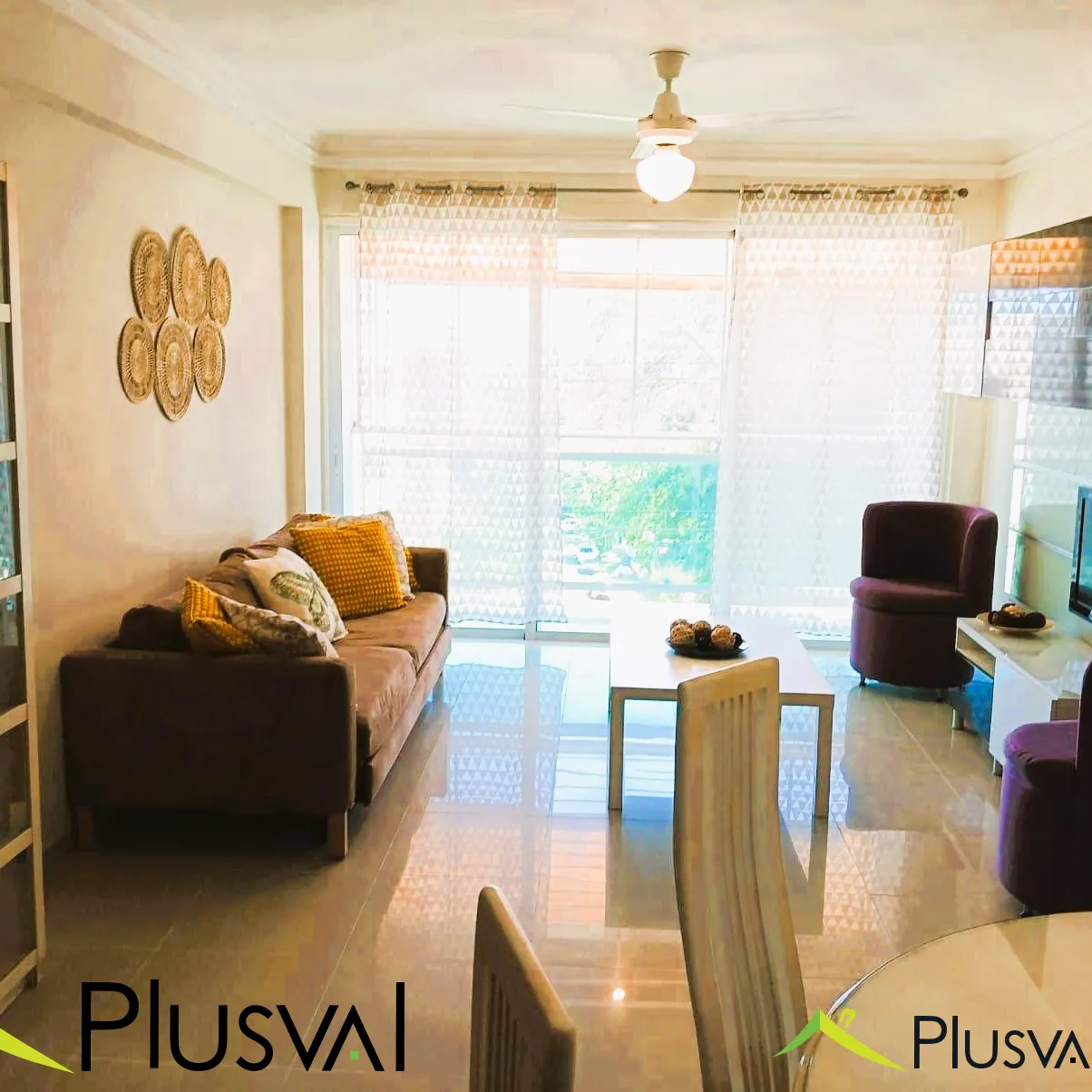 Apartamento amueblado de 2 hab. en alquiler en Gazcue 439631