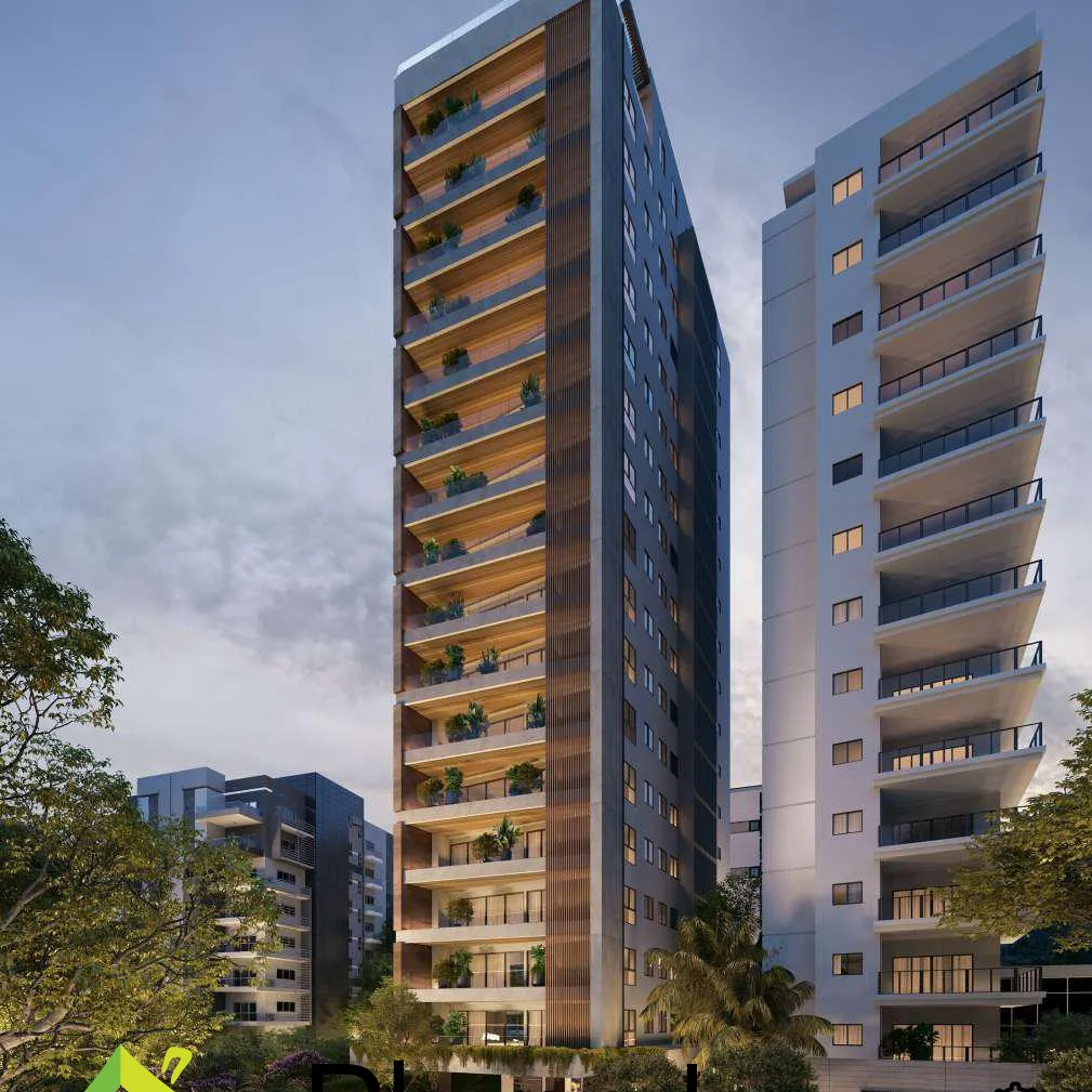 Apartamento en venta de 3 habitaciones y 4 parqueos en Naco, uno por nivel 416992