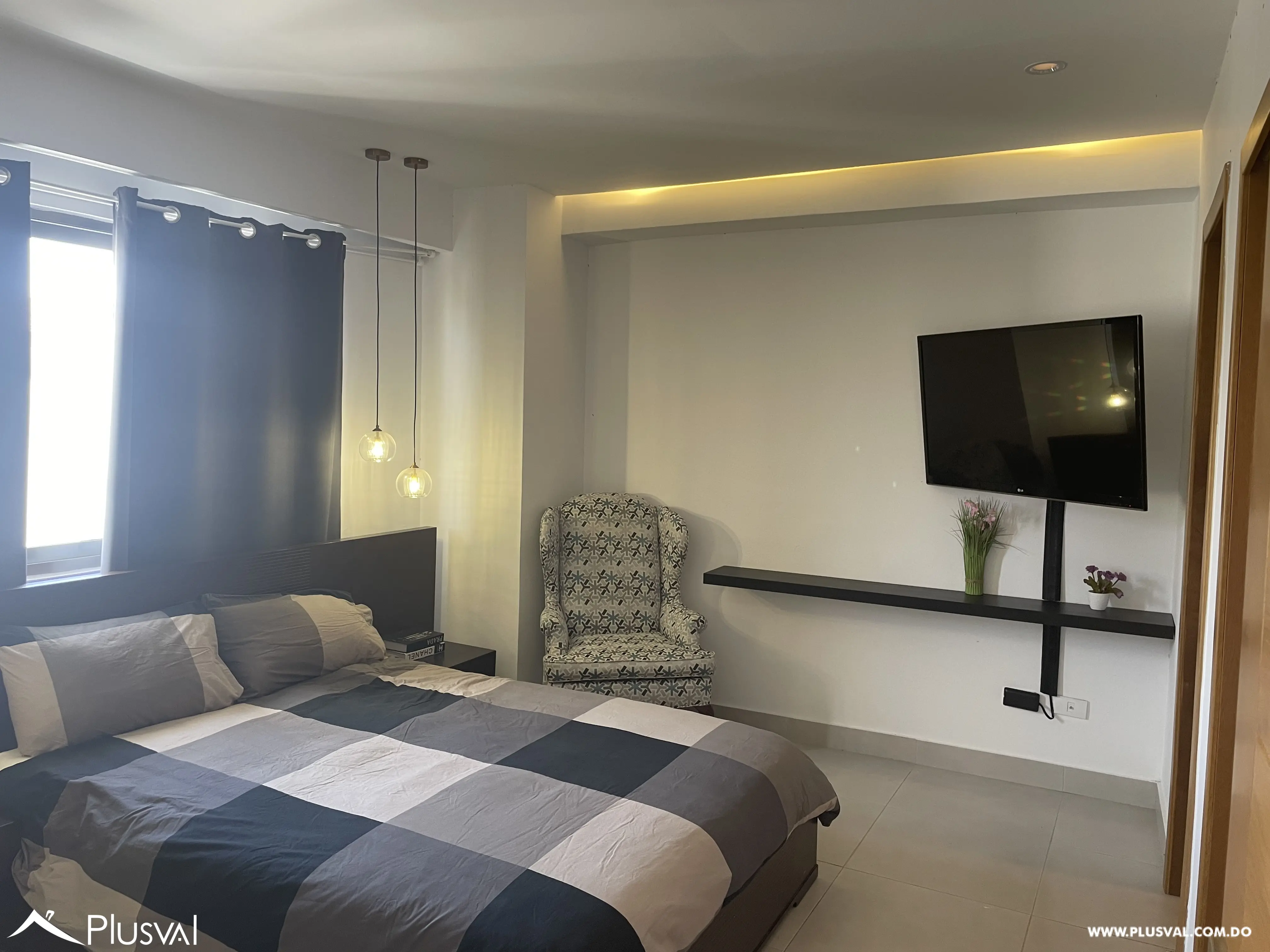 Apartamento Amueblado Moderno de 1 Hab. Centrico. en NACO 501976