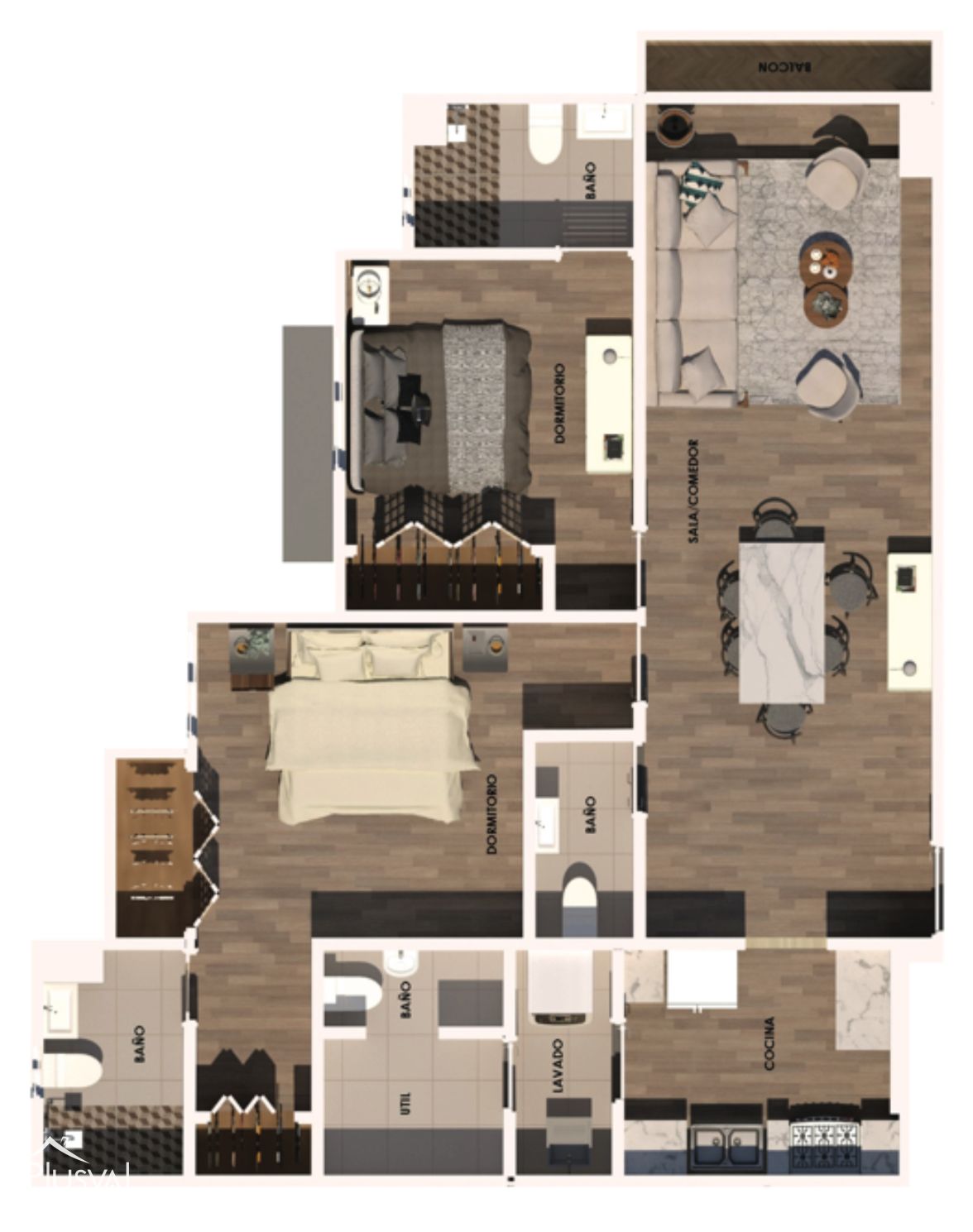 Apartamentos en venta nuevos a estrenar en Zona Universitaria. 436735