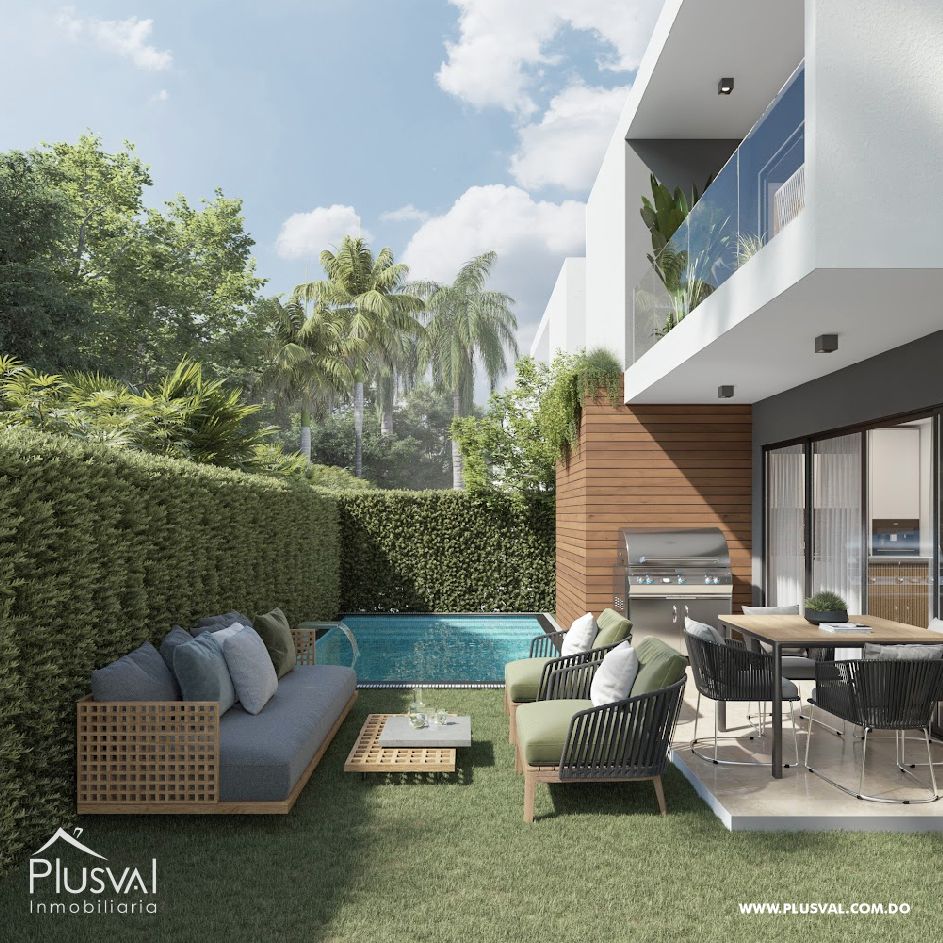 Proyecto de Villas tipo O con piscina en venta en Punta Cana 352041