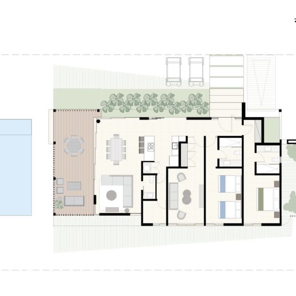 Villas en Coson en venta planos. 272074